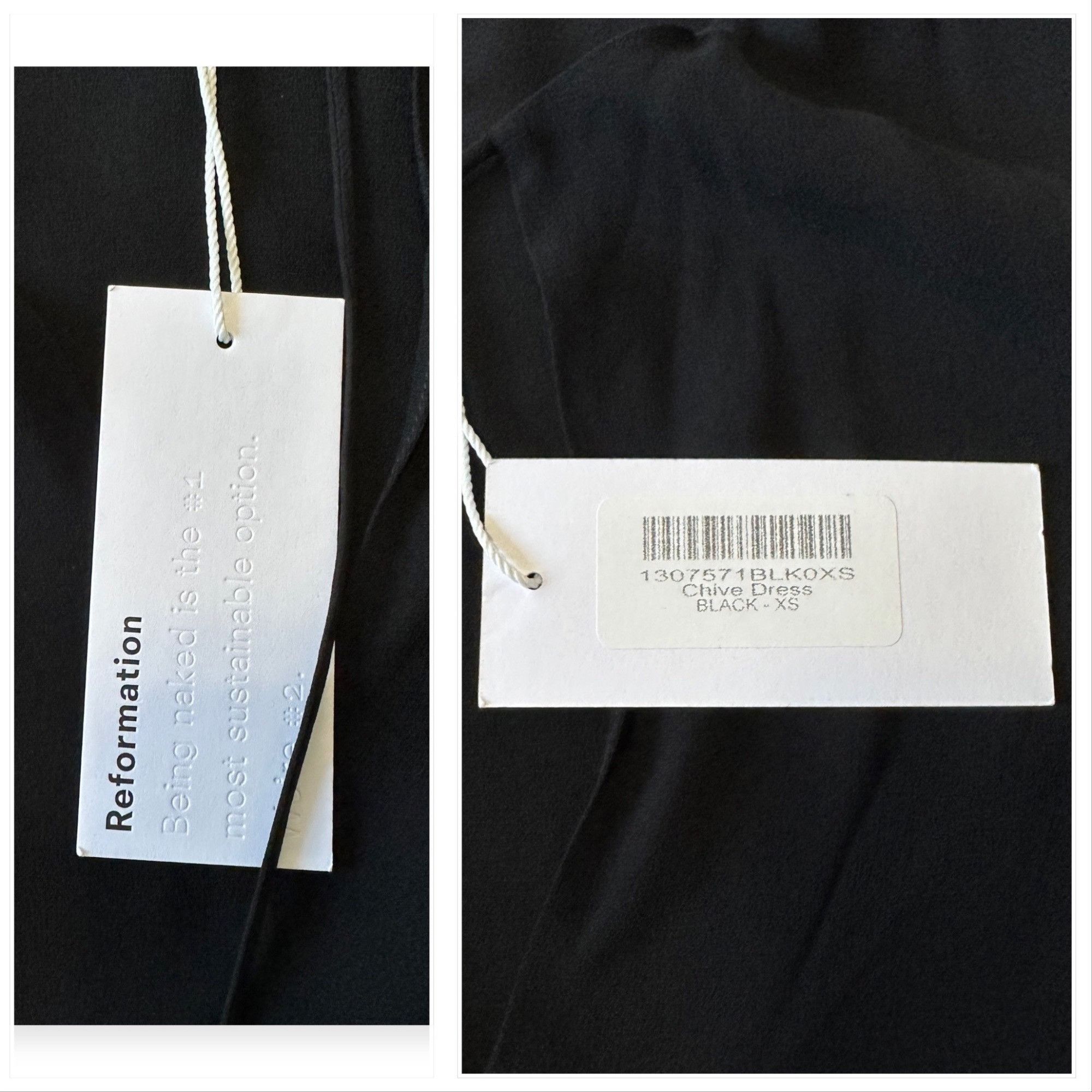 Reformation Reformation Chive black maxi dress, Size XS, New with tag Size XS / US 0-2 / IT 36-38 - 13 Thumbnail