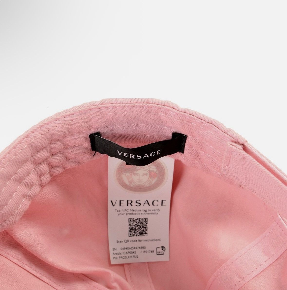 Versace Versace Medusa Logo Cap Size ONE SIZE - 5 Thumbnail