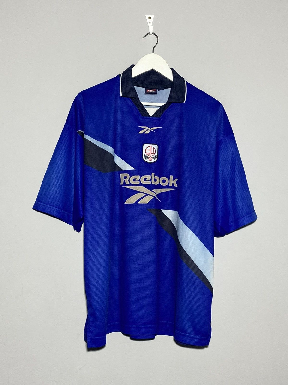 Reebok 1999/2000 Bolton Wanderers Away Soccer Jersey Size US M / EU 48-50 / 2 - 1 Thumbnail