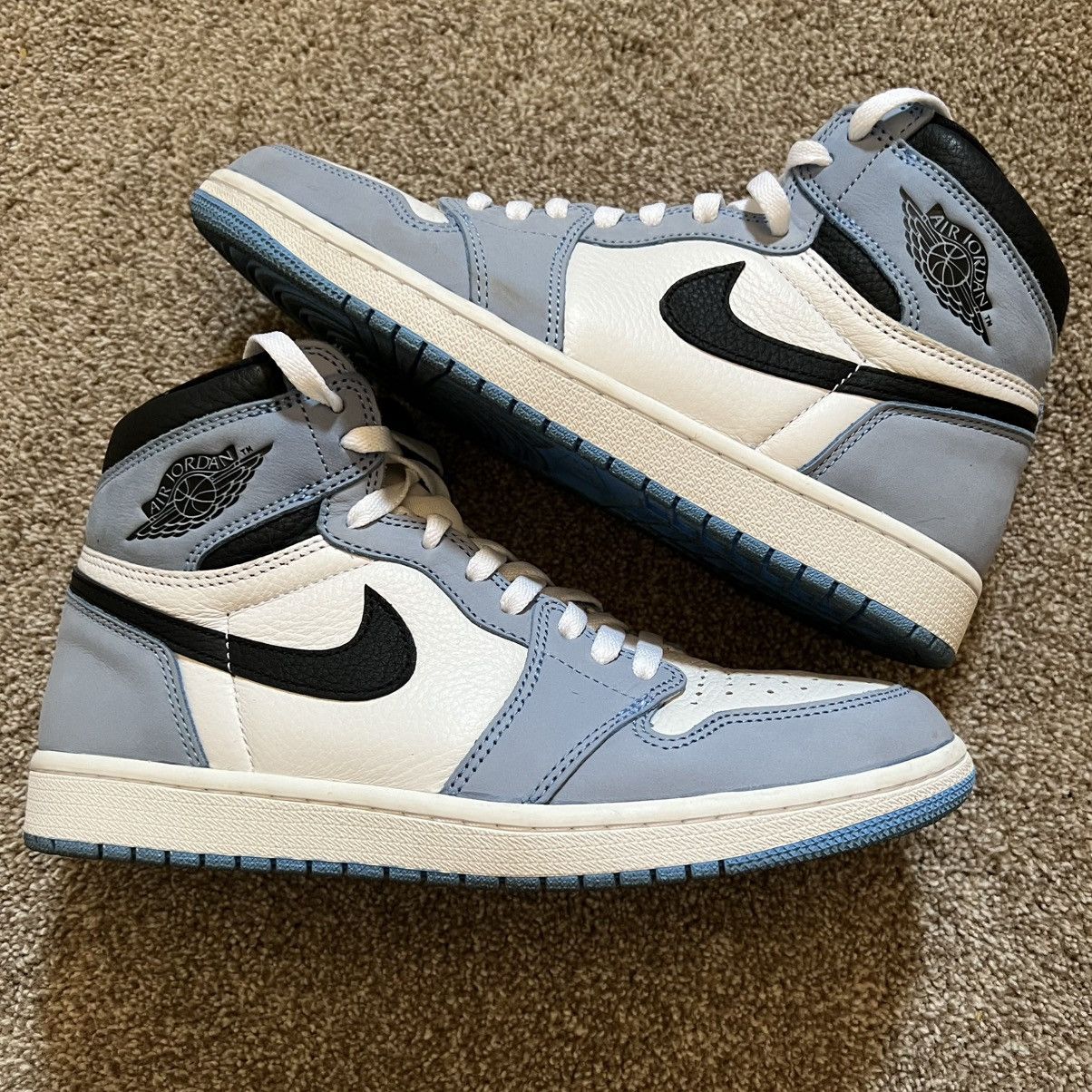 Jordan Brand 2021 Jordan 1 Retro High OG University Blue Size 9.5 Size US 9.5 / EU 42-43 - 1 Thumbnail