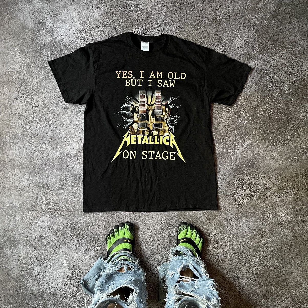 Vintage Vintage 2000s Metallica Band Tee Graphic Punk Grunge Black M Size US M / EU 48-50 / 2 - 1 Thumbnail