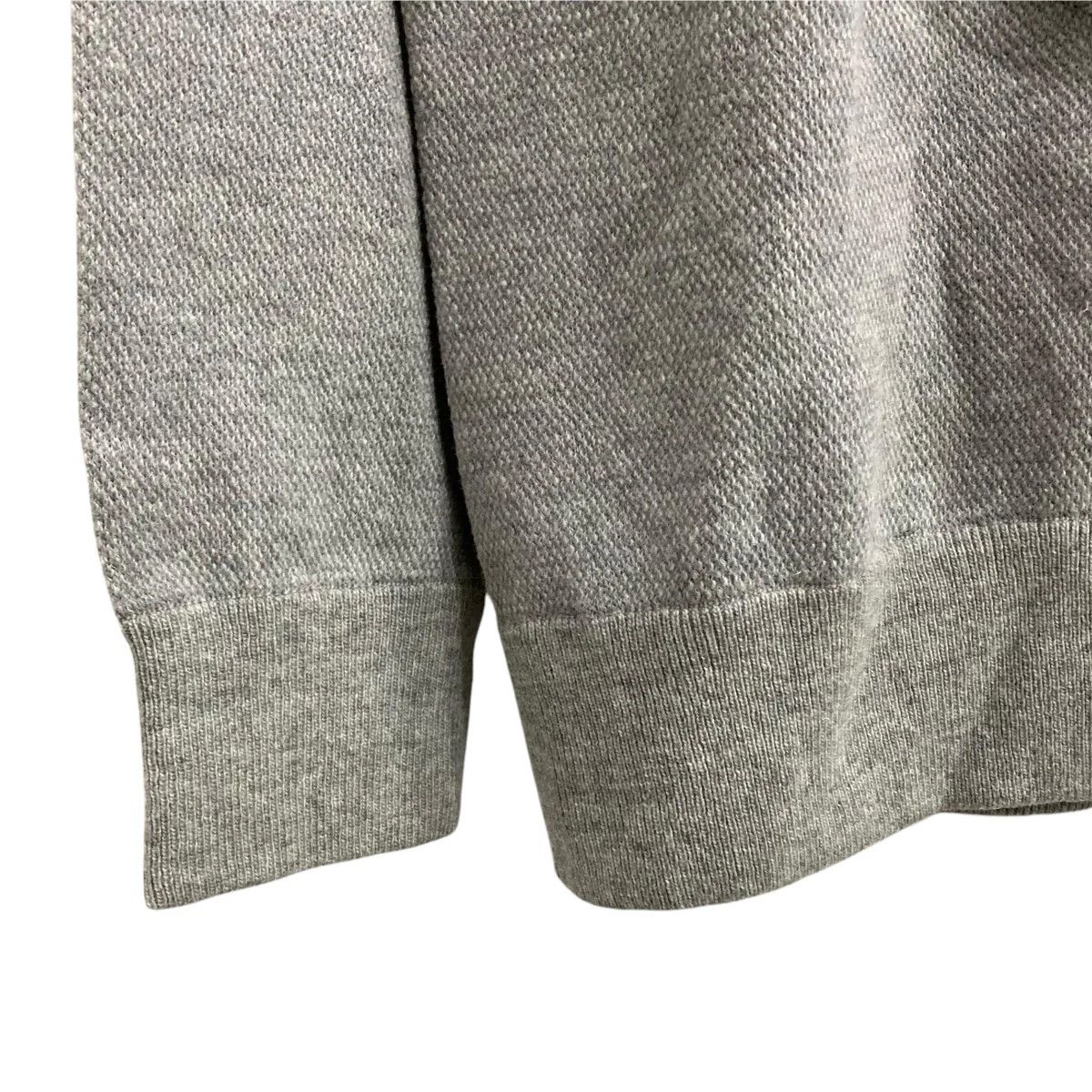 Wool Knit Skull Raglan Sweater