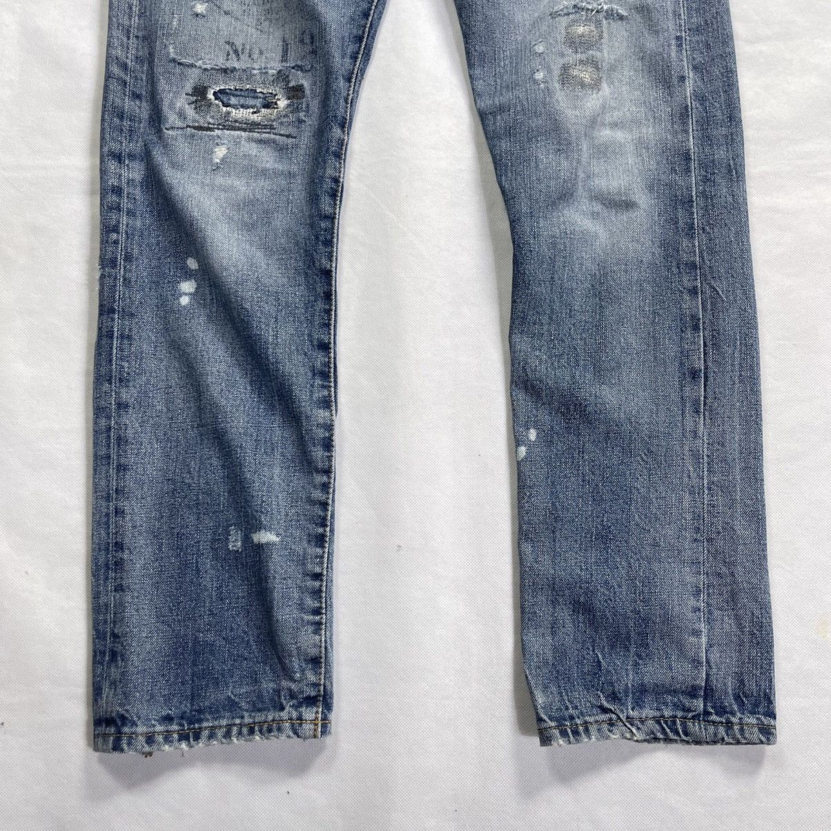 Polo Ralph Lauren Rare!Polo Ralph Lauren Sullivan Distressed Boro Design Jeans Size US 31 - 4 Thumbnail