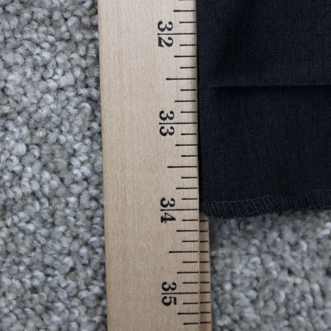 Ralph Lauren Lauren Ralph Pants Mens 38 Gray 38x34 Flat Front Poly Rayon Blend Cuffed Size US 38 / EU 54 - 4 Thumbnail