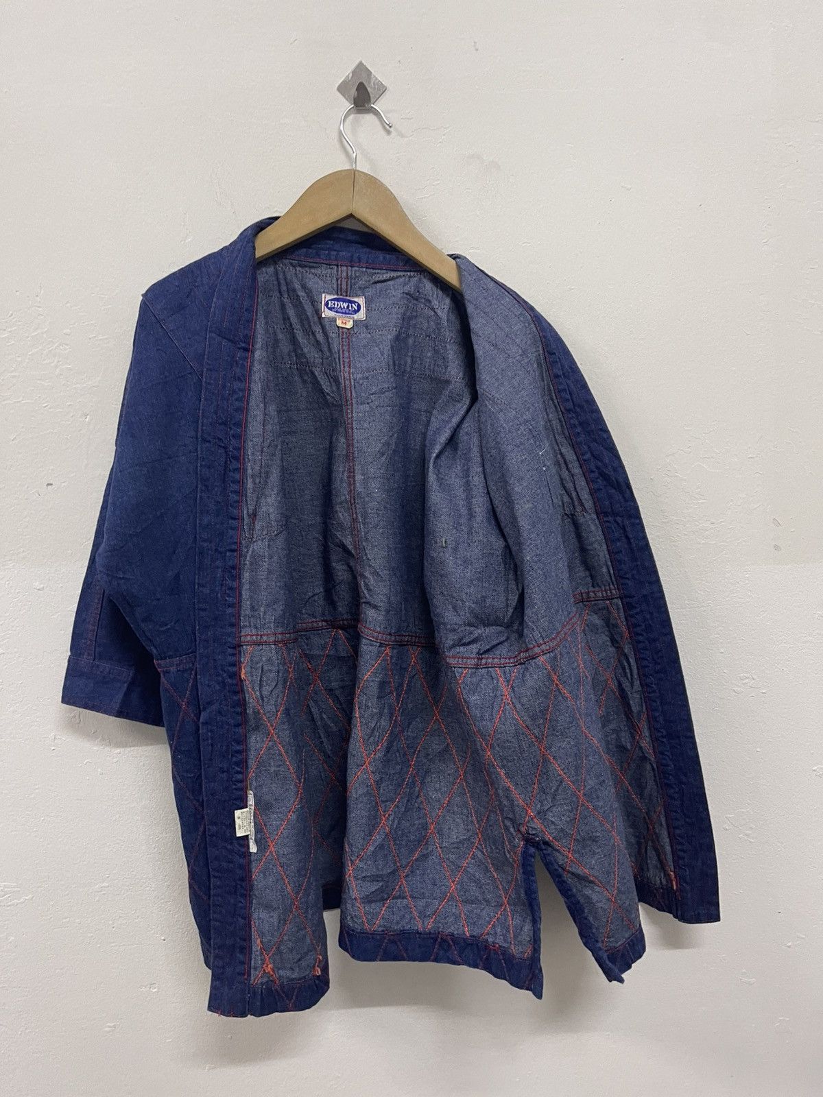 Edwin × Japanese Brand × Vintage Hanten Denim Jacket Size US M / EU 48-50 / 2 - 2 Thumbnail