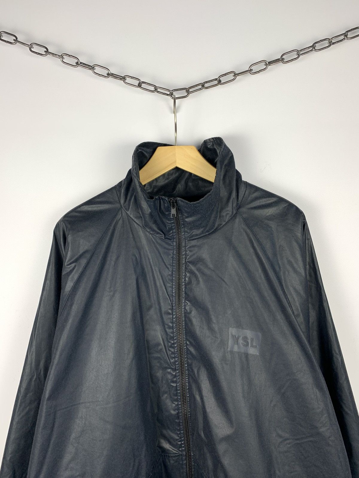 Yves Saint Laurent Saint Laurent Jeans Black Jacket Size XL Full Zip Luxury Size US XL / EU 56 / 4 - 2 Thumbnail