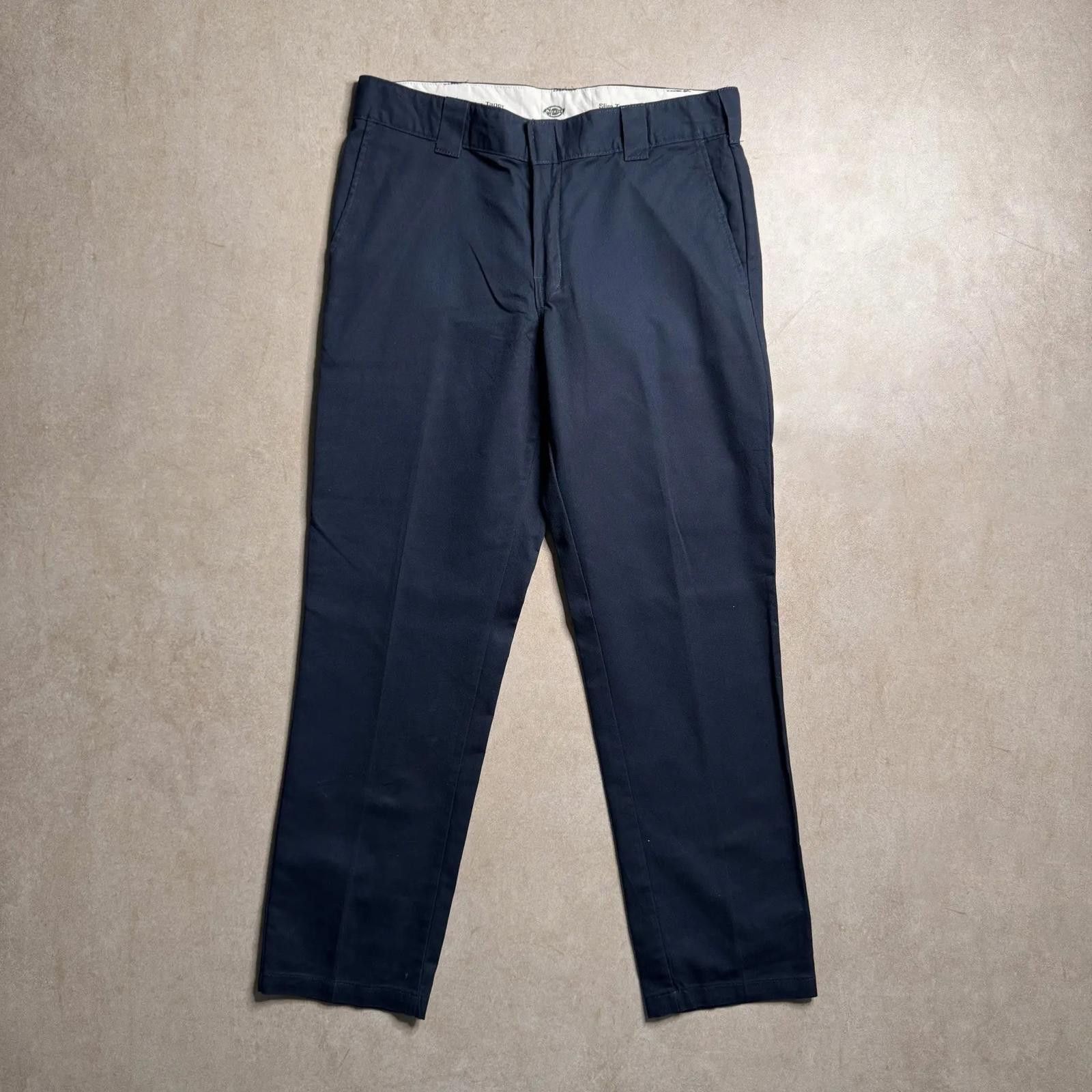 Dickies Vintage Dickies Navy Pants - 36x32 Size US 36 / EU 52 - 1 Thumbnail
