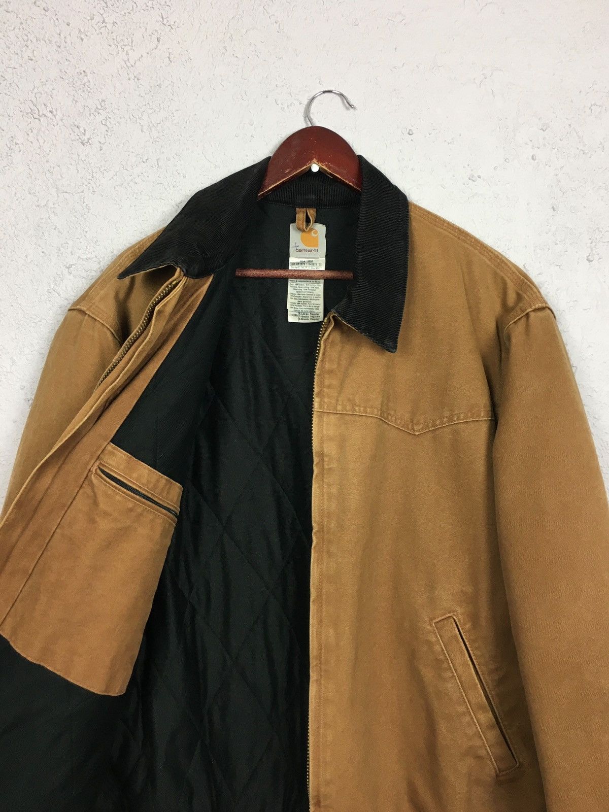 Carhartt × Vintage vintage jacket CARHARTT Santa Fe J14 BRN 2005 y2k skate Size US XL / EU 56 / 4 - 4 Thumbnail