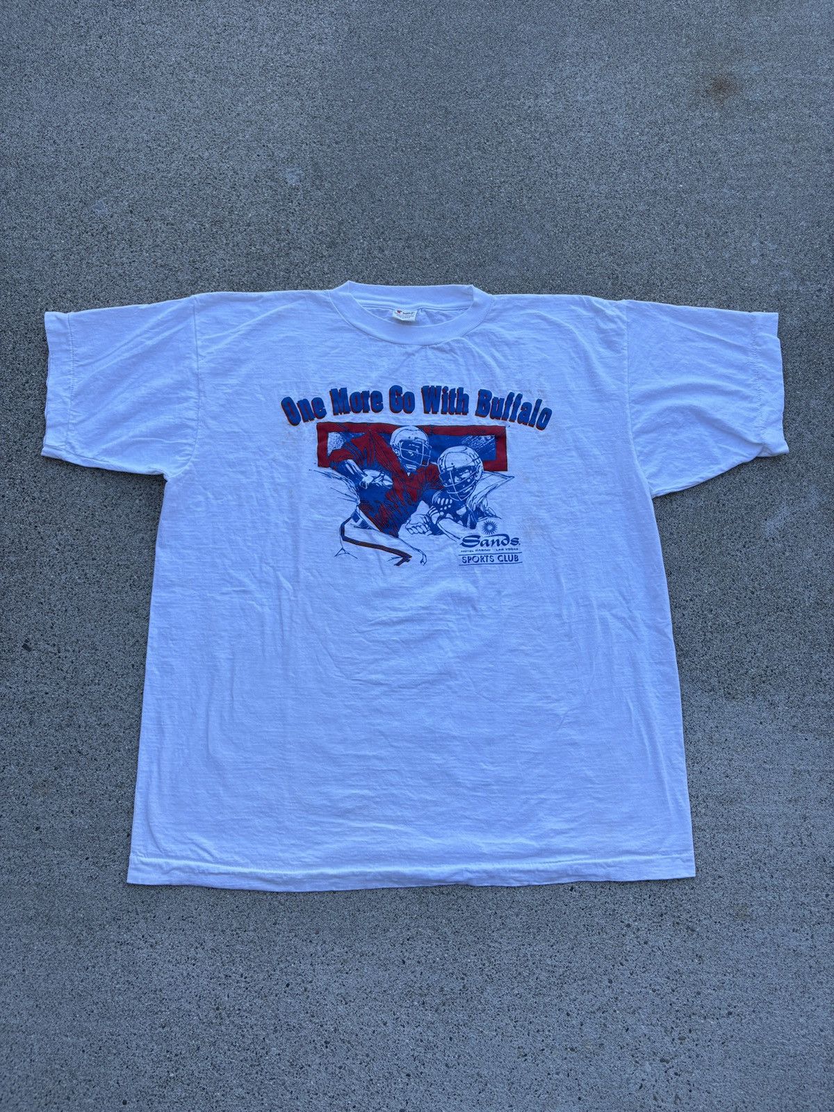 NFL Vintage 1994 T World “One More Go With Buffalo” Shirt Sz. XL Size US XL / EU 56 / 4 - 1 Thumbnail