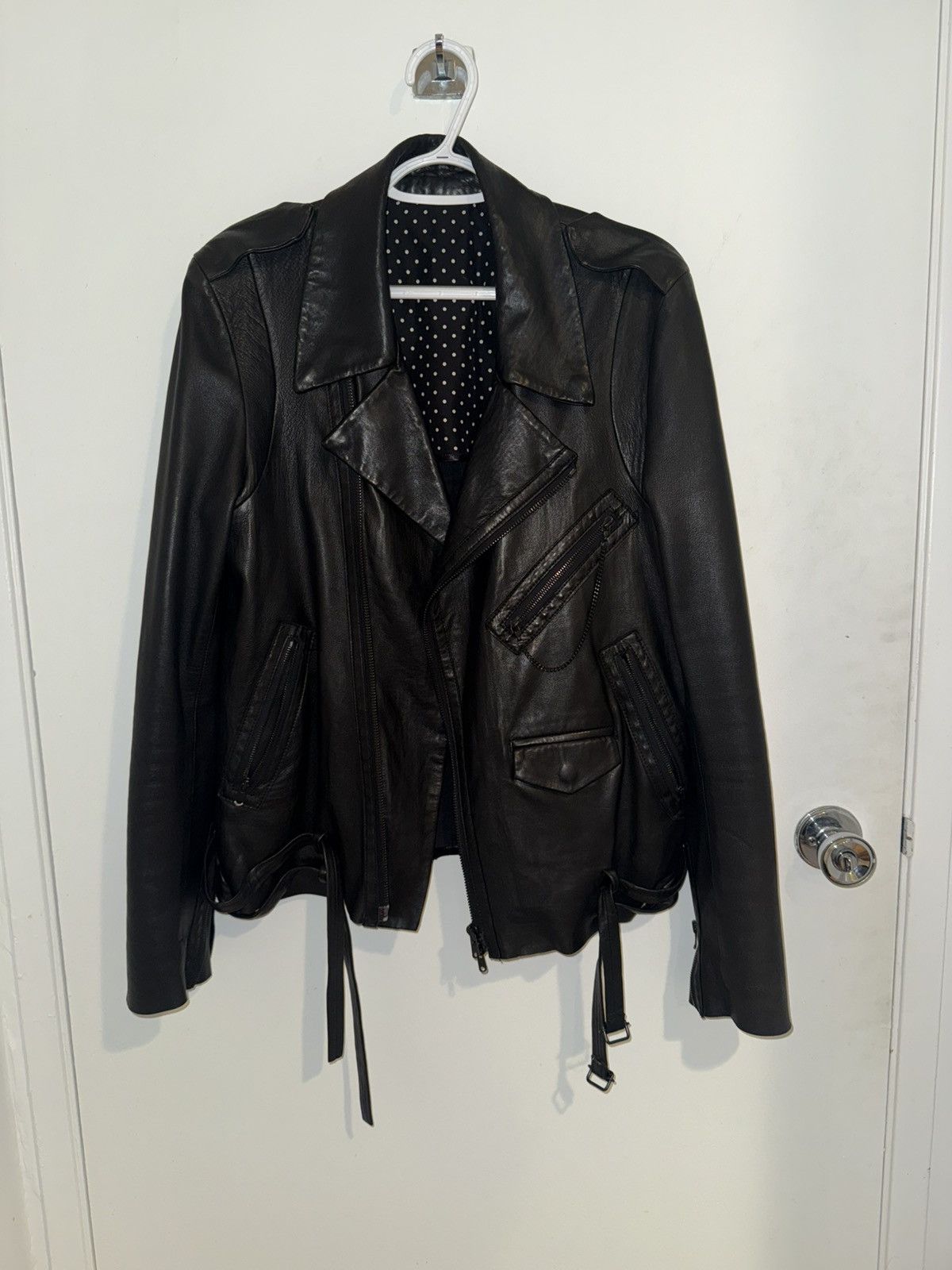 Men's Number (N)ine Leather Jackets | Grailed