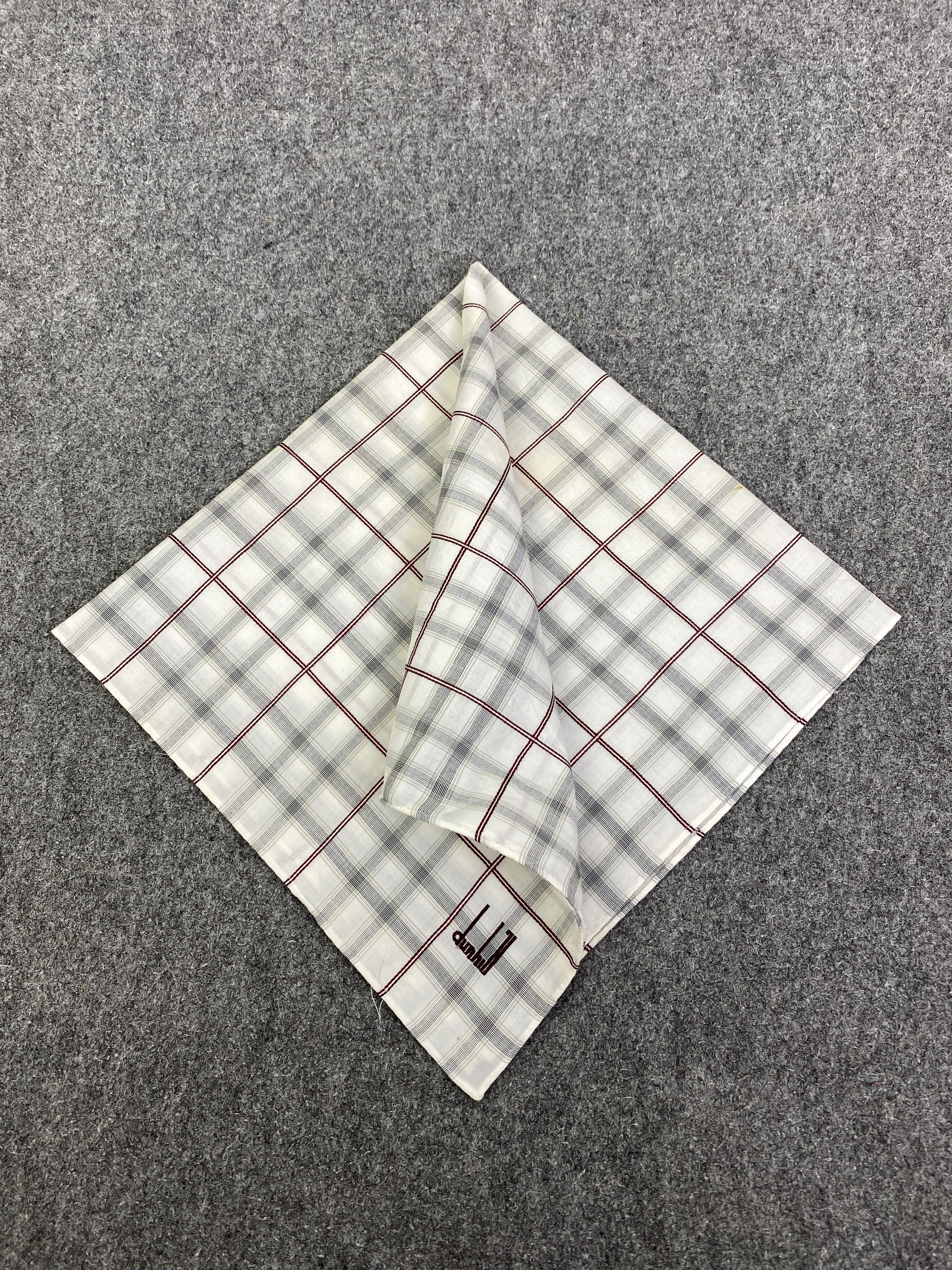 Alfred Dunhill Vintage Dunhill Handkerchief / Neckerchief HKC1047 Size ONE SIZE - 3 Thumbnail