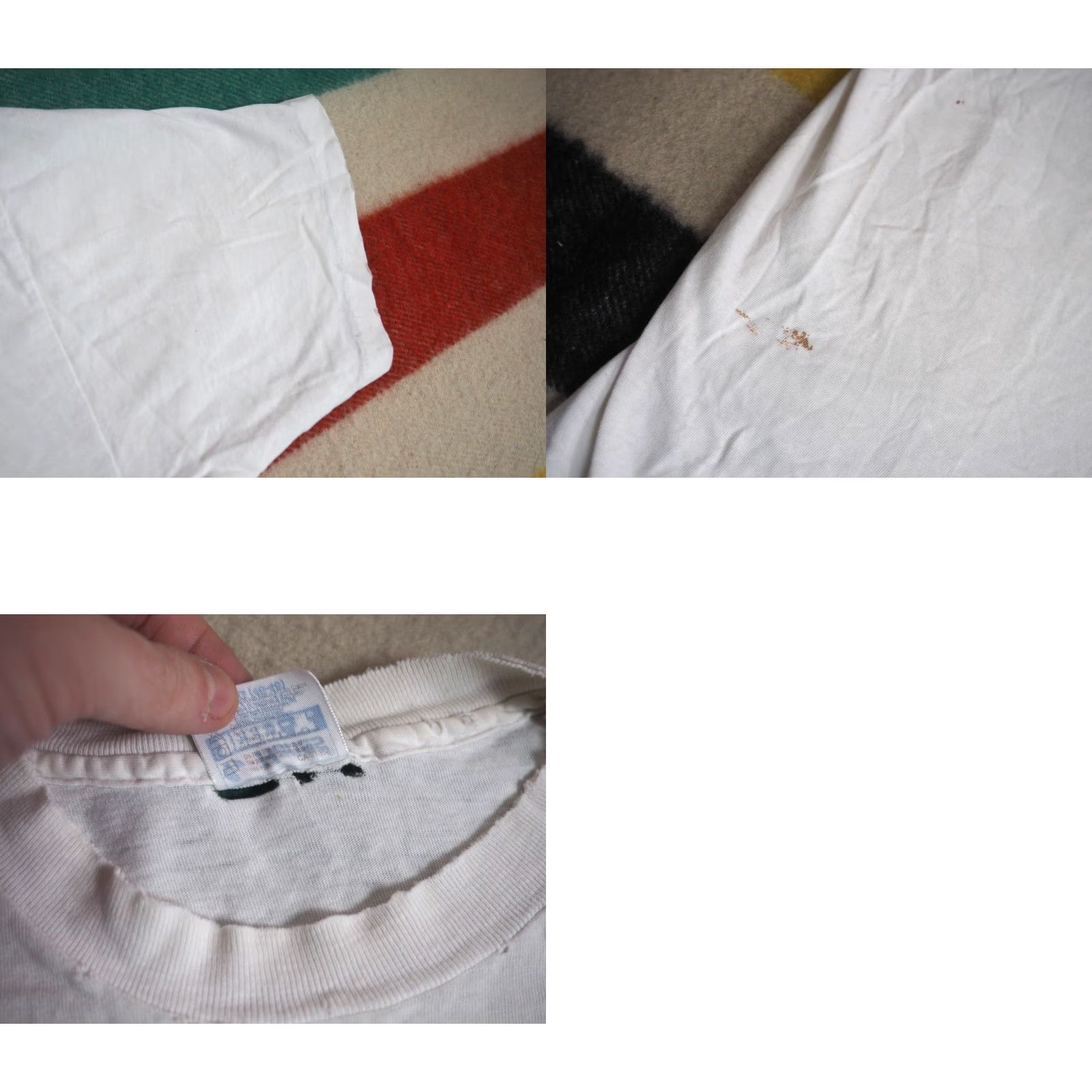 Hanes VTG Hanes Southwest Coyote Nature Art Distress White Tee T-Shirt XL Men Size US XL / EU 56 / 4 - 8 Thumbnail