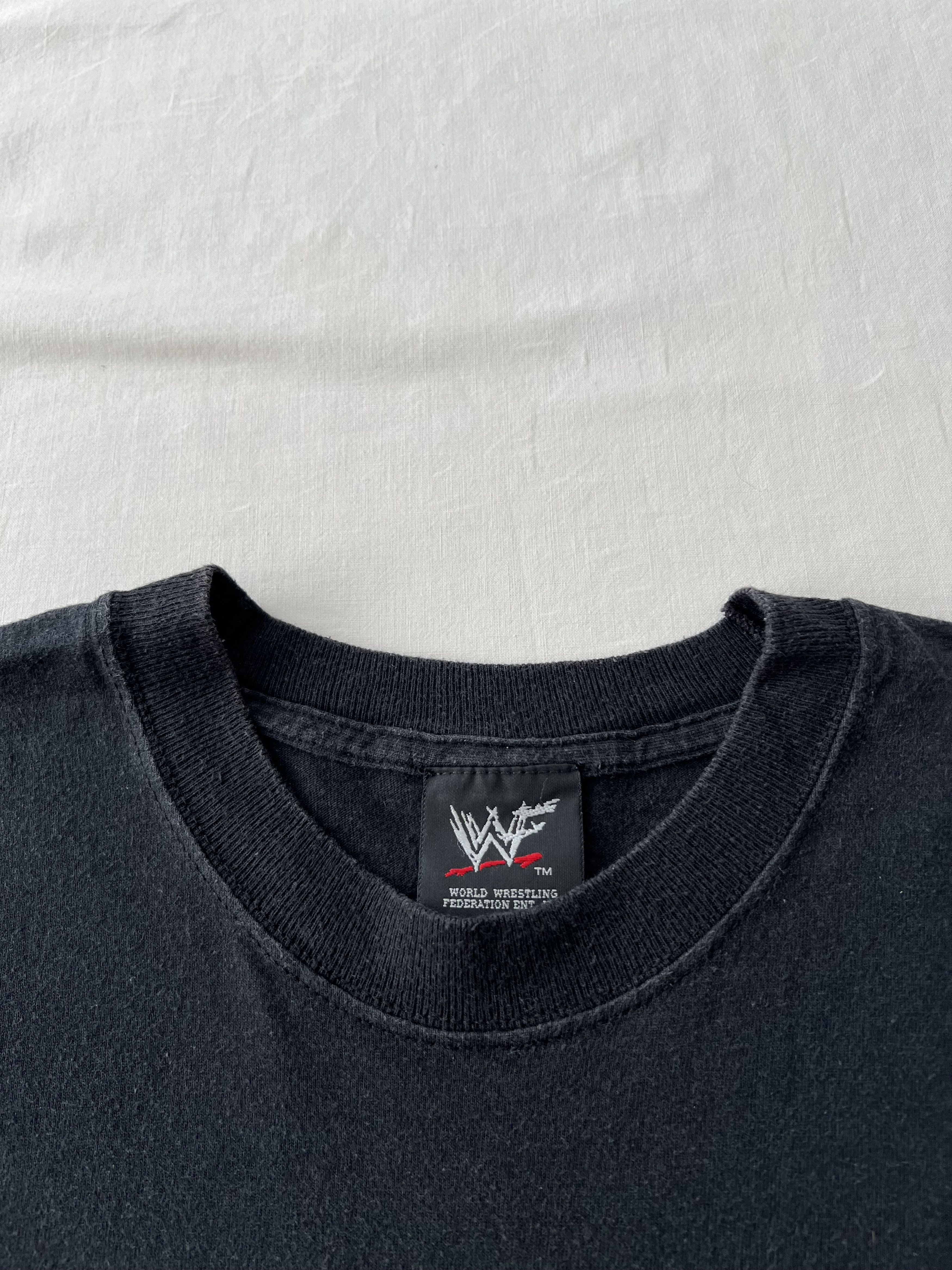 WWE Vintage 2000 The Rock Dwayne Johnson WWE Black T-shirt Size US S / EU 44-46 / 1 - 14 Thumbnail