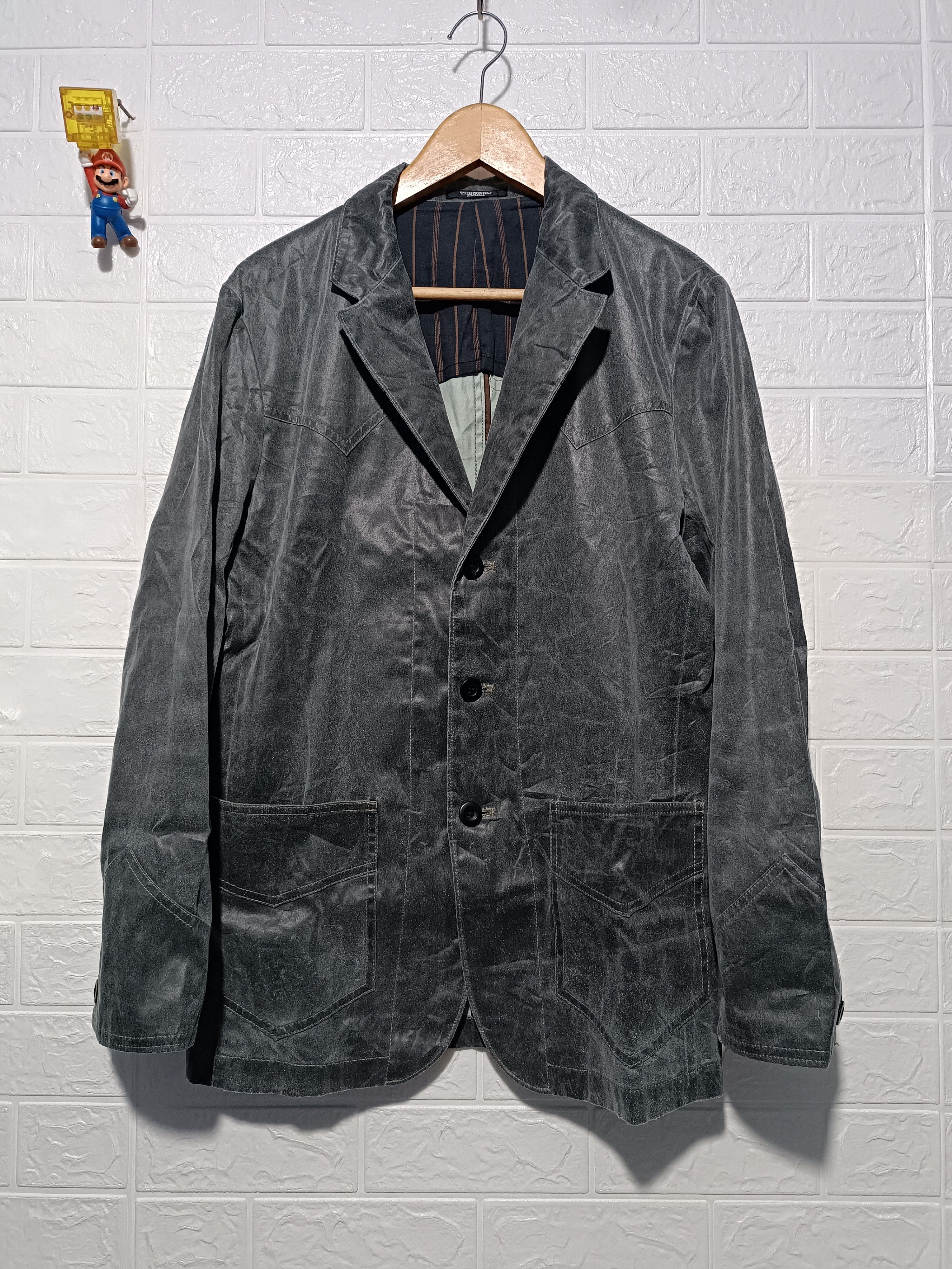 Tornado Mart Tornado Mart Tailored Blazer Jacket Size US L / EU 52-54 / 3 - 1 Thumbnail