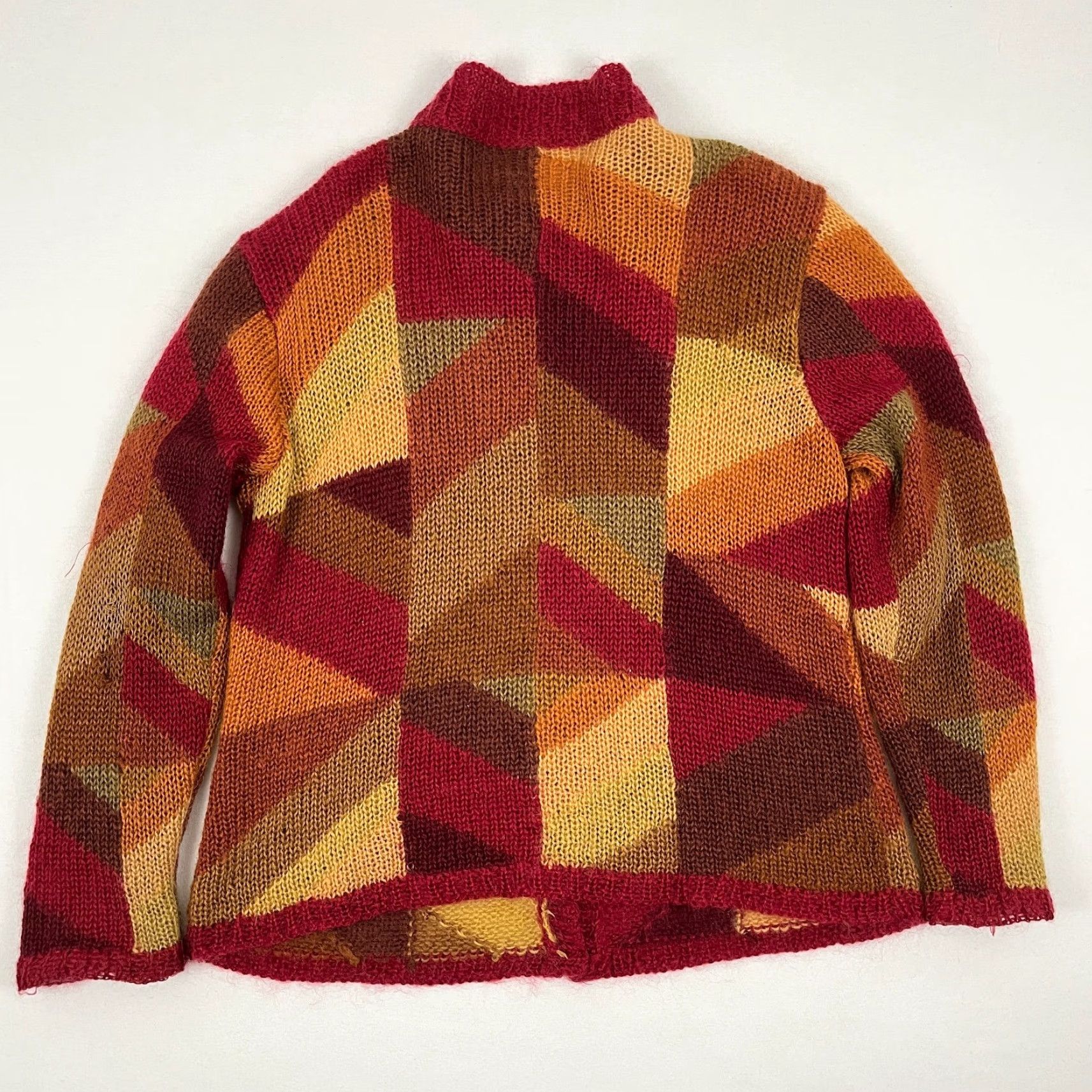 Talbots VINTAGE Talbots Cardigan Sweater Womens L Mohair Blend Warm Fall Autumn Grannycore Size L / US 10 / IT 46 - 8 Thumbnail