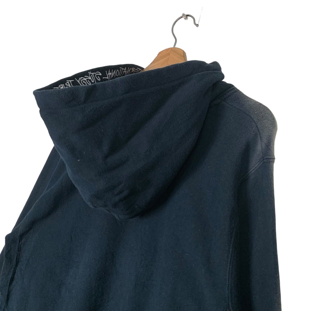 Stussy Trashed STUSSY Big Logo Sun Faded / Burn Hoodies #0823-C37 Size US M / EU 48-50 / 2 - 10 Thumbnail