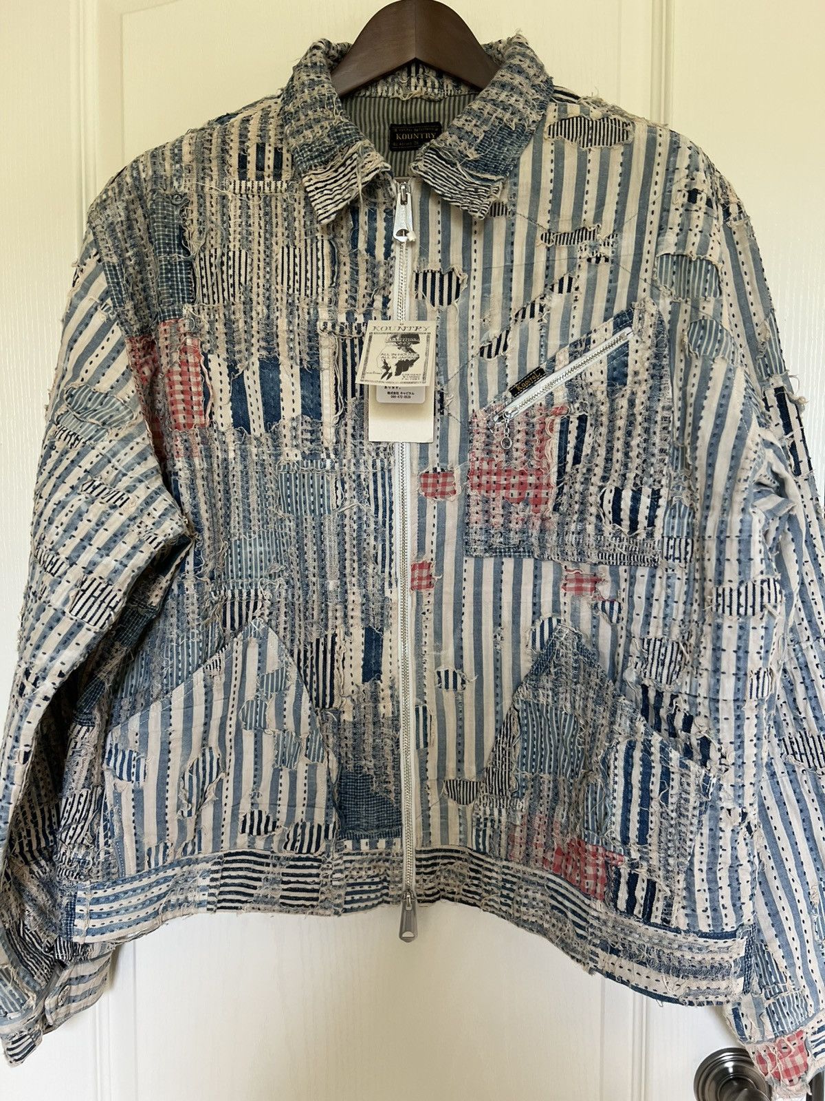 Kapital LIBERTY-BORO ZIP UP Blouson - Hickory Size US L / EU 52-54 / 3 - 1 Thumbnail