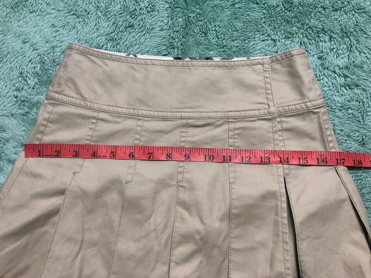 Burberry Burberry Blue Label Mini Skirt Brown Size 27" / US 4 / IT 40 - 11 Thumbnail