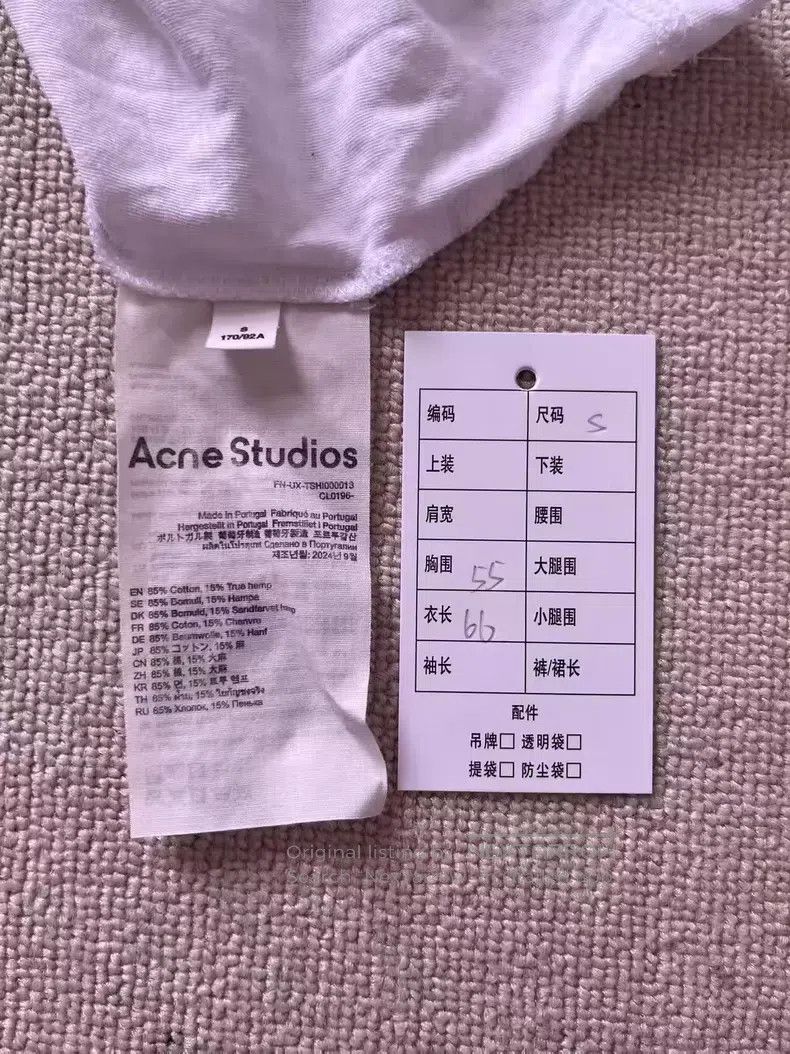 Acne Studios Acne Studios 1996 series logo loose retro spray-painted di Size US XS / EU 42 / 0 - 5 Thumbnail