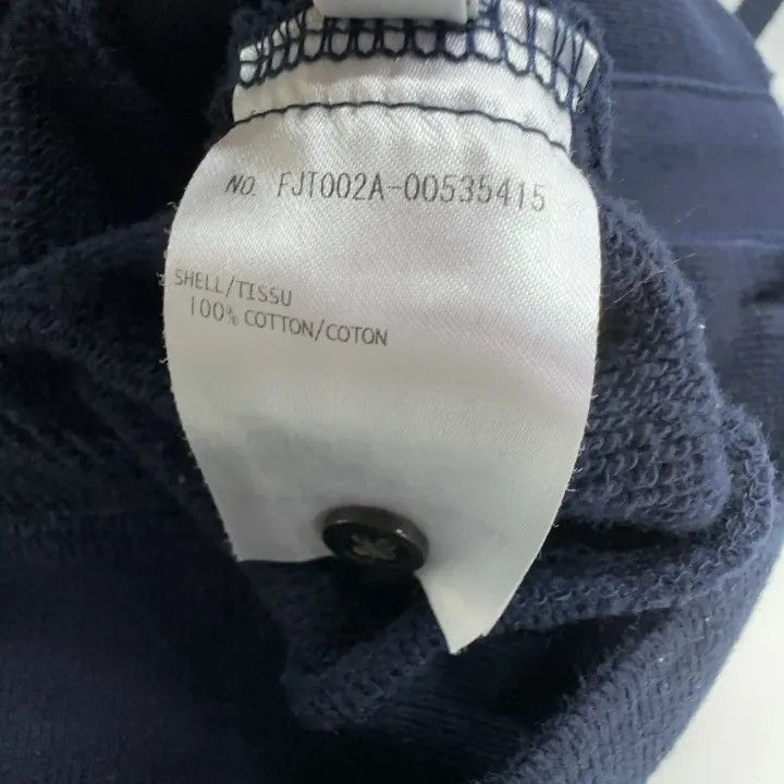 Thom Browne Navy Blue Logo Sweatshirt for Women -2507