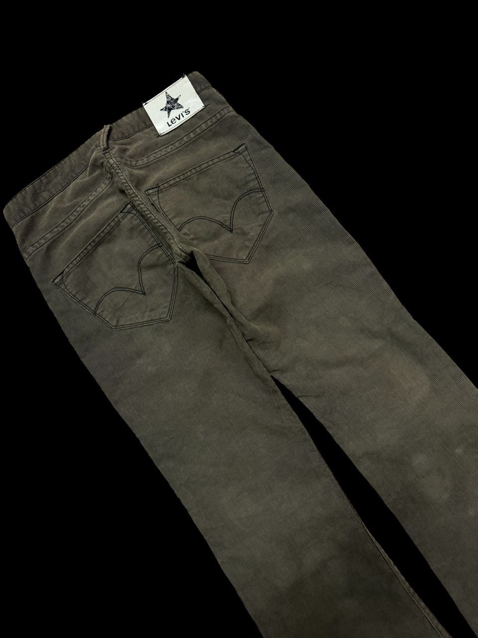 Levi's 💥Flare💥Vintage 90s Levi’s Black Star Bootcut Corduroy Size US 28 / EU 44 - 18 Thumbnail