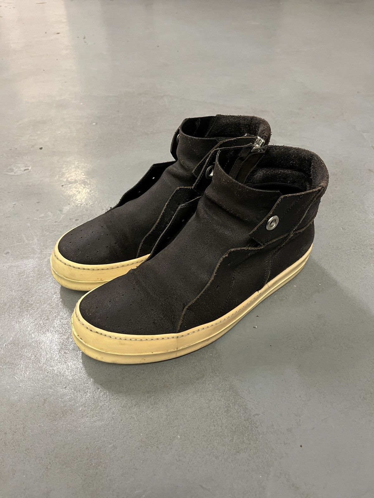 Rick Owens Rick Owens Vintage Leather Island Dunks Size US 8 / EU 41 - 1 Thumbnail