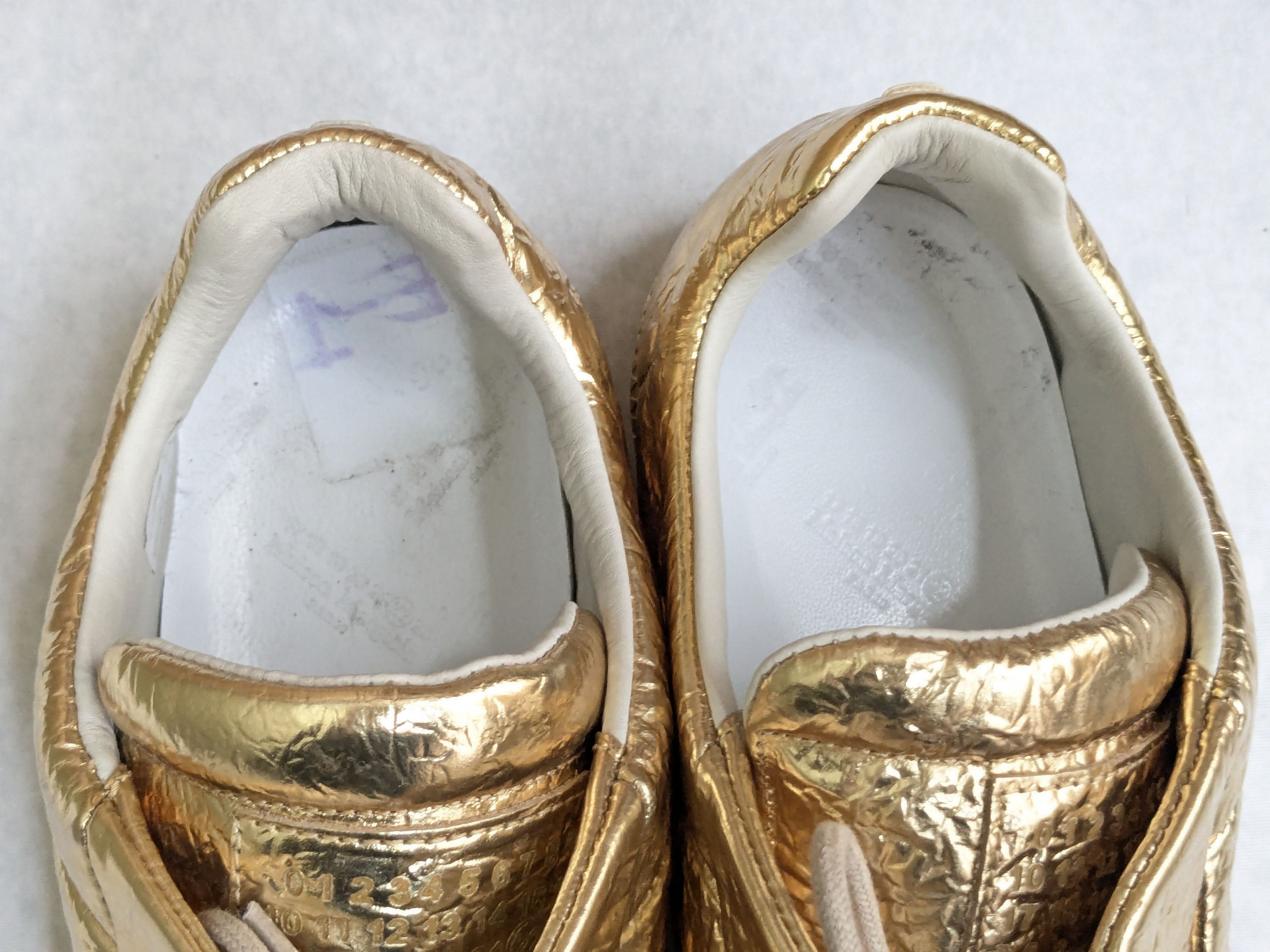 Maison Margiela Maison Margiela Future Gold 9 42 Leather Low Tops Size US 9 / EU 42 - 6 Thumbnail