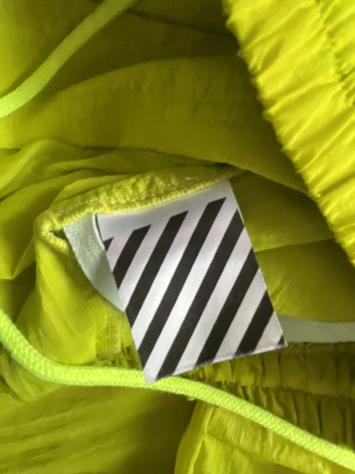 Off-White × Umbro Neon Track Pants Size US 34 / EU 50 - 6 Thumbnail