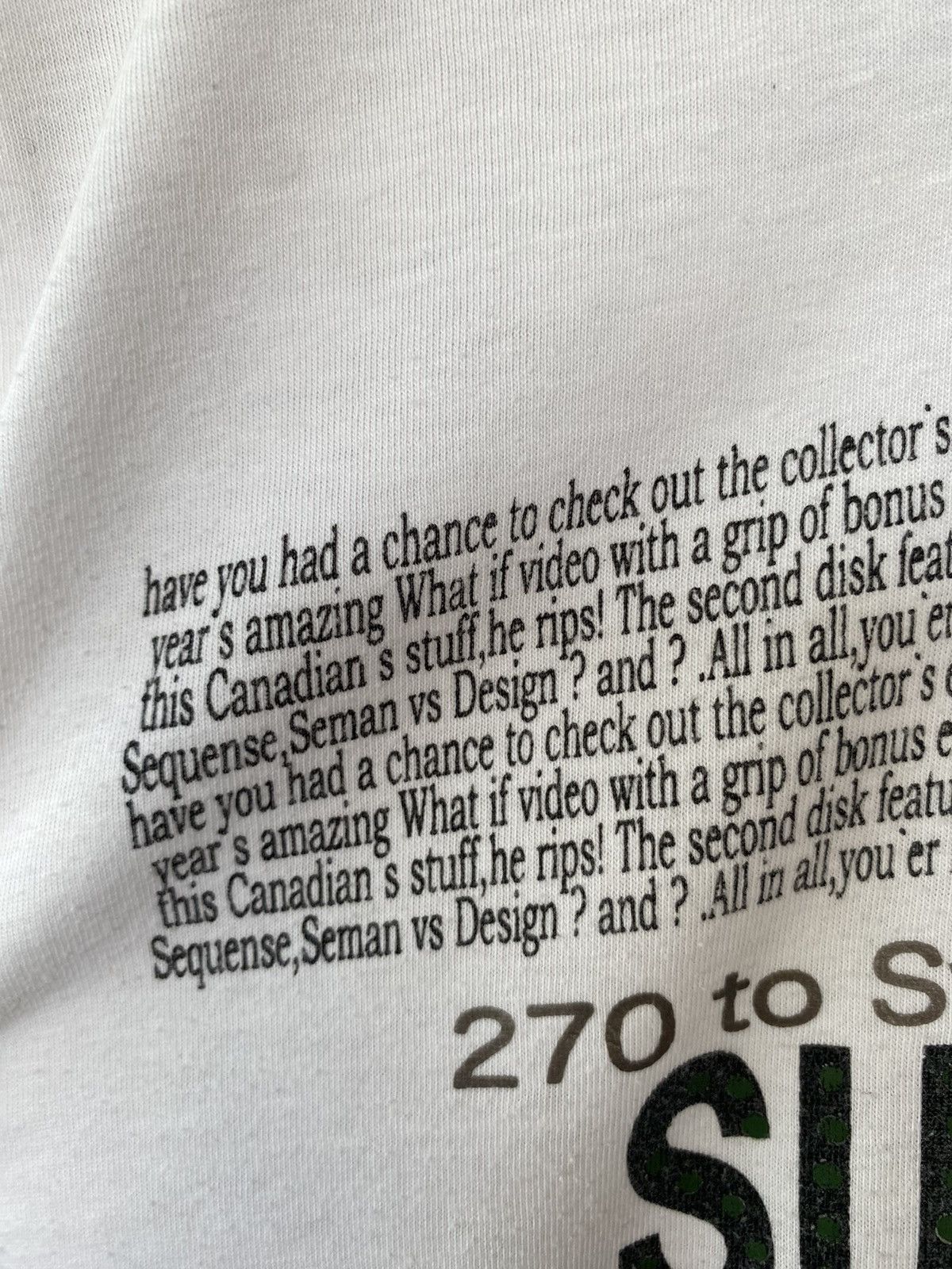 Vintage Rare Vintage Semantic Design Seditionaries Poem Punk Tees Size US M / EU 48-50 / 2 - 10 Thumbnail