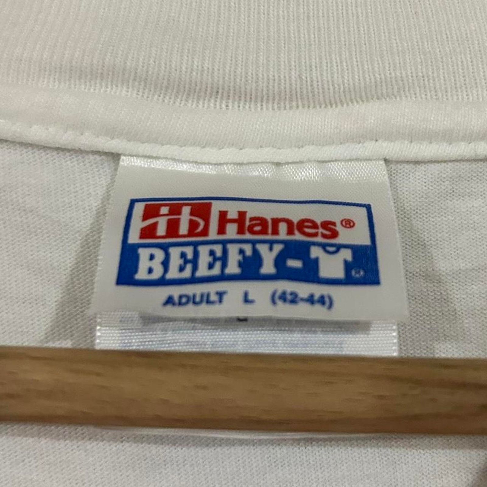 Hanes Vintage Kasey Kahne Autographed Racing Tee Shirt Size US L / EU 52-54 / 3 - 5 Thumbnail
