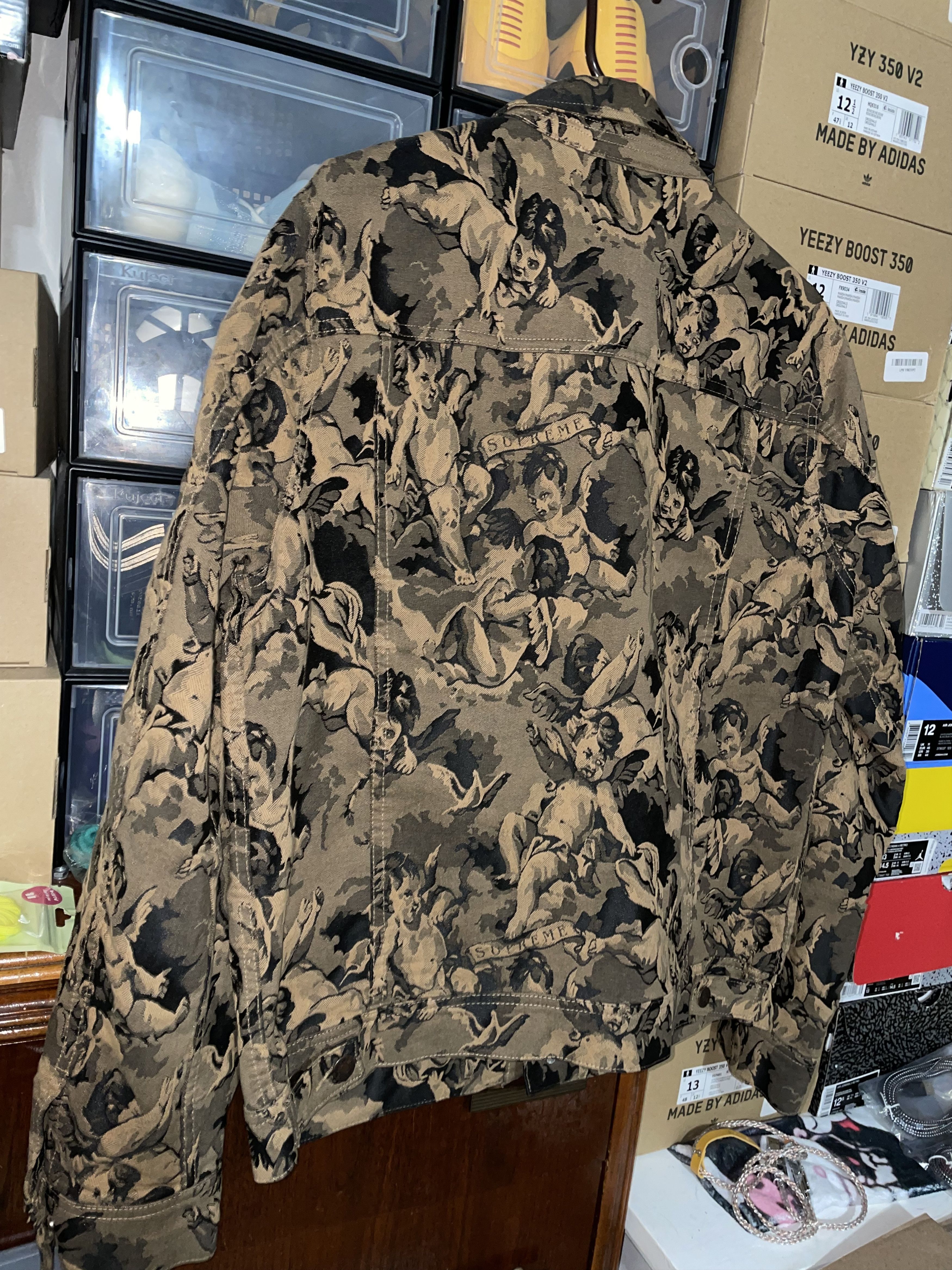 Supreme Supreme Cherub Trucker Jacket FW16 size Medium NEW Size US M / EU 48-50 / 2 - 6 Thumbnail