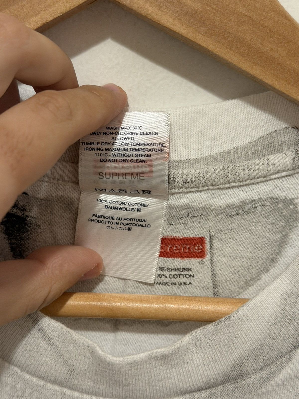 Supreme Supreme X MM6 Box Logo T-shirt Size US XL / EU 56 / 4 - 3 Thumbnail