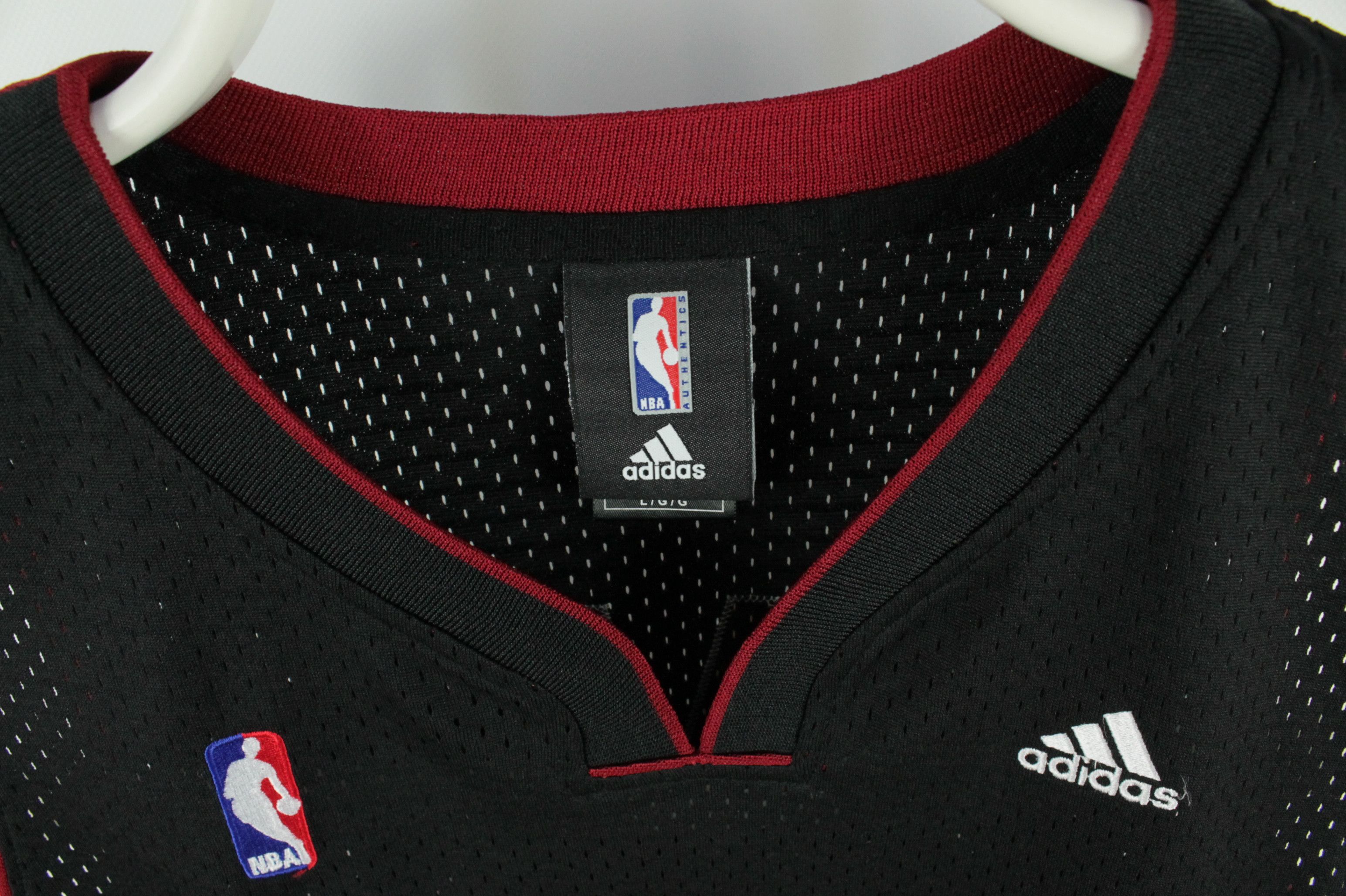 Adidas Adidas NBA Miami Heat #3 Dwayne Wade Away Jersey Shirt Size US L / EU 52-54 / 3 - 4 Thumbnail
