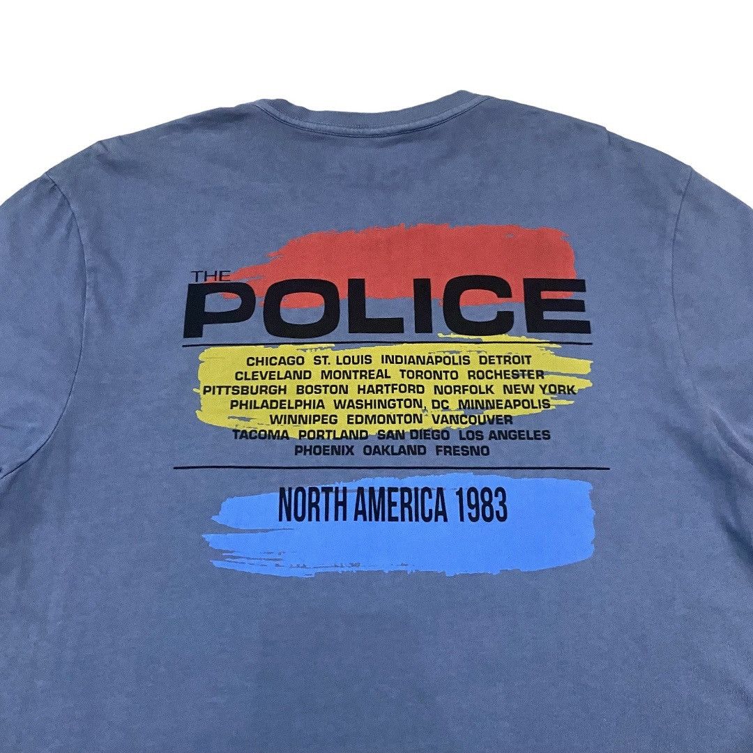 Band Tees The Police Rock Band North American Tour Merchandise Tshirt Size US M / EU 48-50 / 2 - 4 Thumbnail