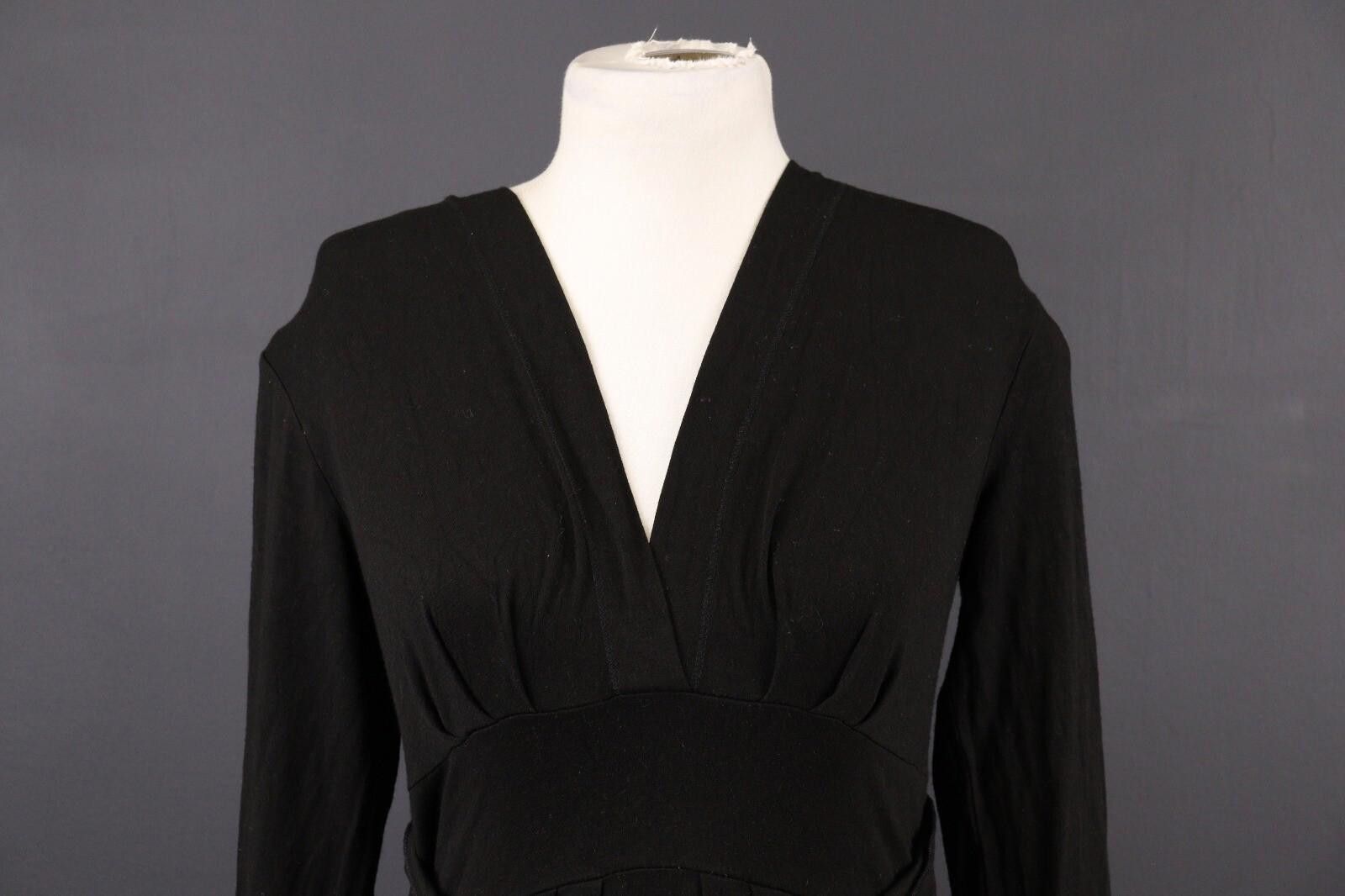 Other Bottega by Elisa Cavaletti Black A-Line Midi Dress Size L Size L / US 10 / IT 46 - 2 Thumbnail