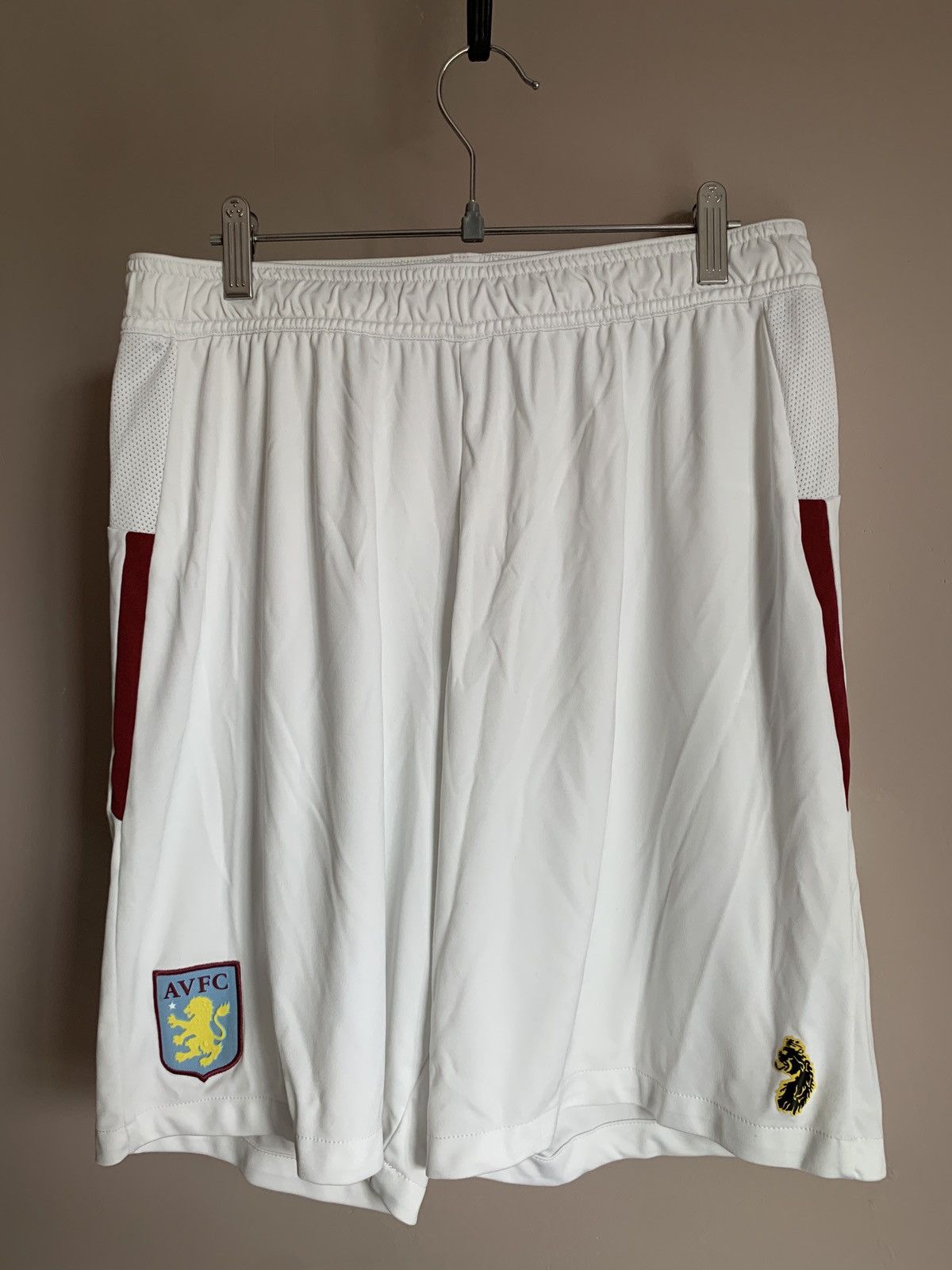 Other Aston Villa Home Football Shorts Luke Sport Soccer Size M Size US 32 / EU 48 - 1 Thumbnail