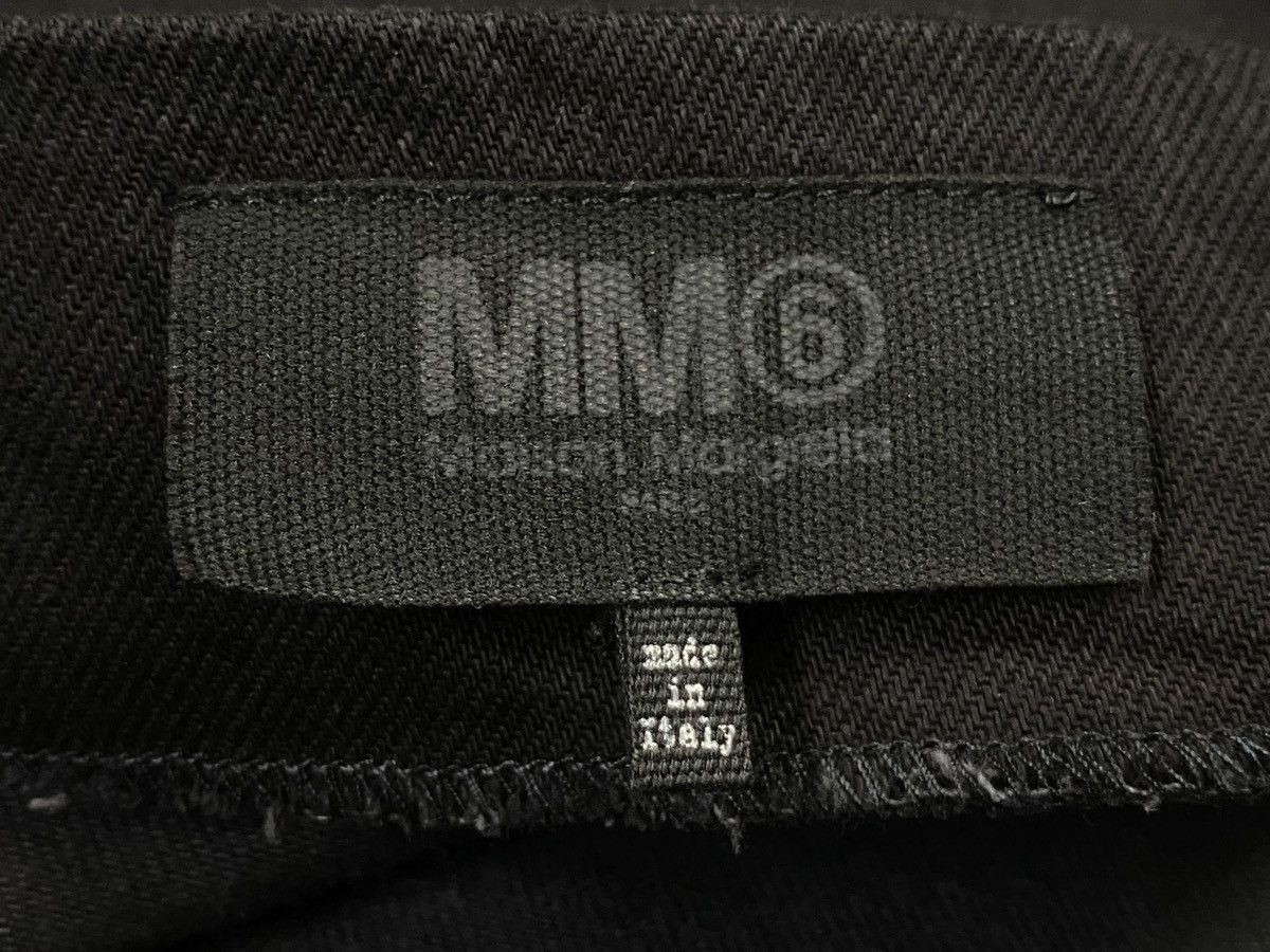 Maison Margiela Maison Margiela Black Baggy Wide Leg Jeans Size 26" / US 2 / IT 38 - 11 Thumbnail