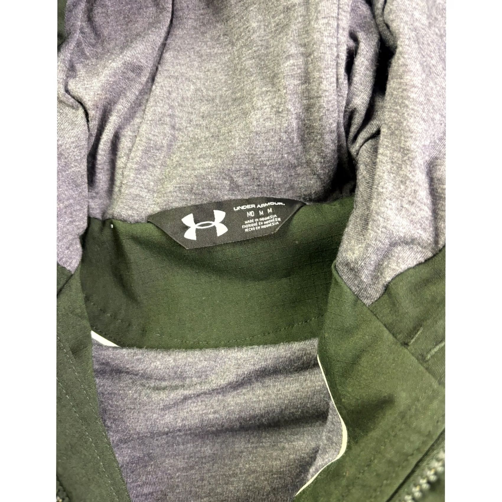 Under Armour Under Armour Storm1 Hooded Parka Jacket Womens Medium Green All Season Gear Shirts Size M / US 6-8 / IT 42-44 - 3 Thumbnail