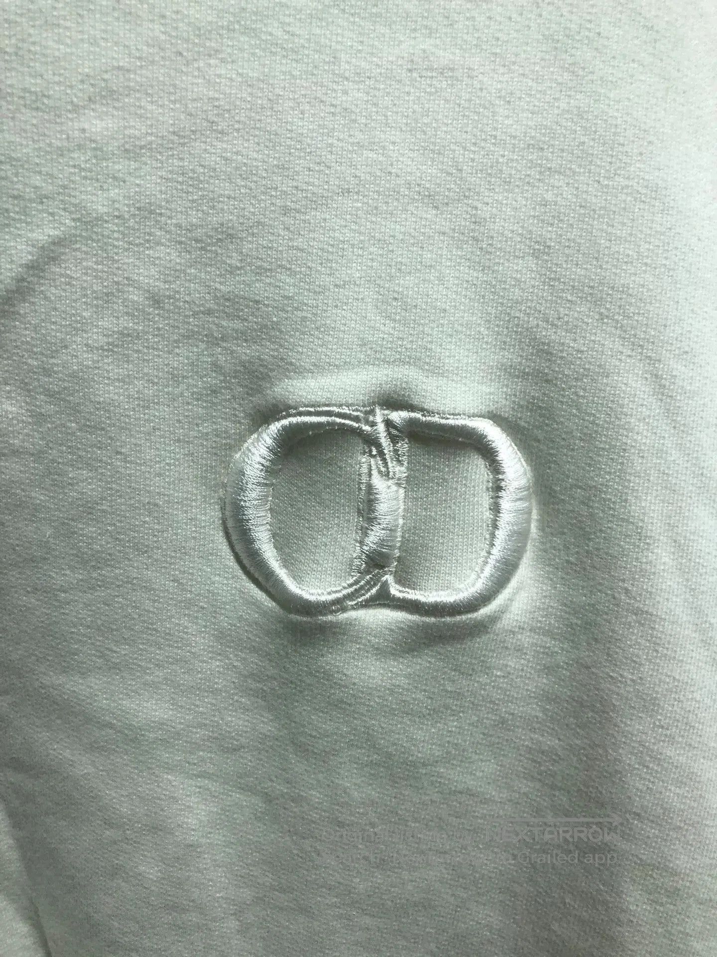 Dior Dior CD Embroidered Round Neck Sweatshirt. Size US L / EU 52-54 / 3 - 4 Thumbnail