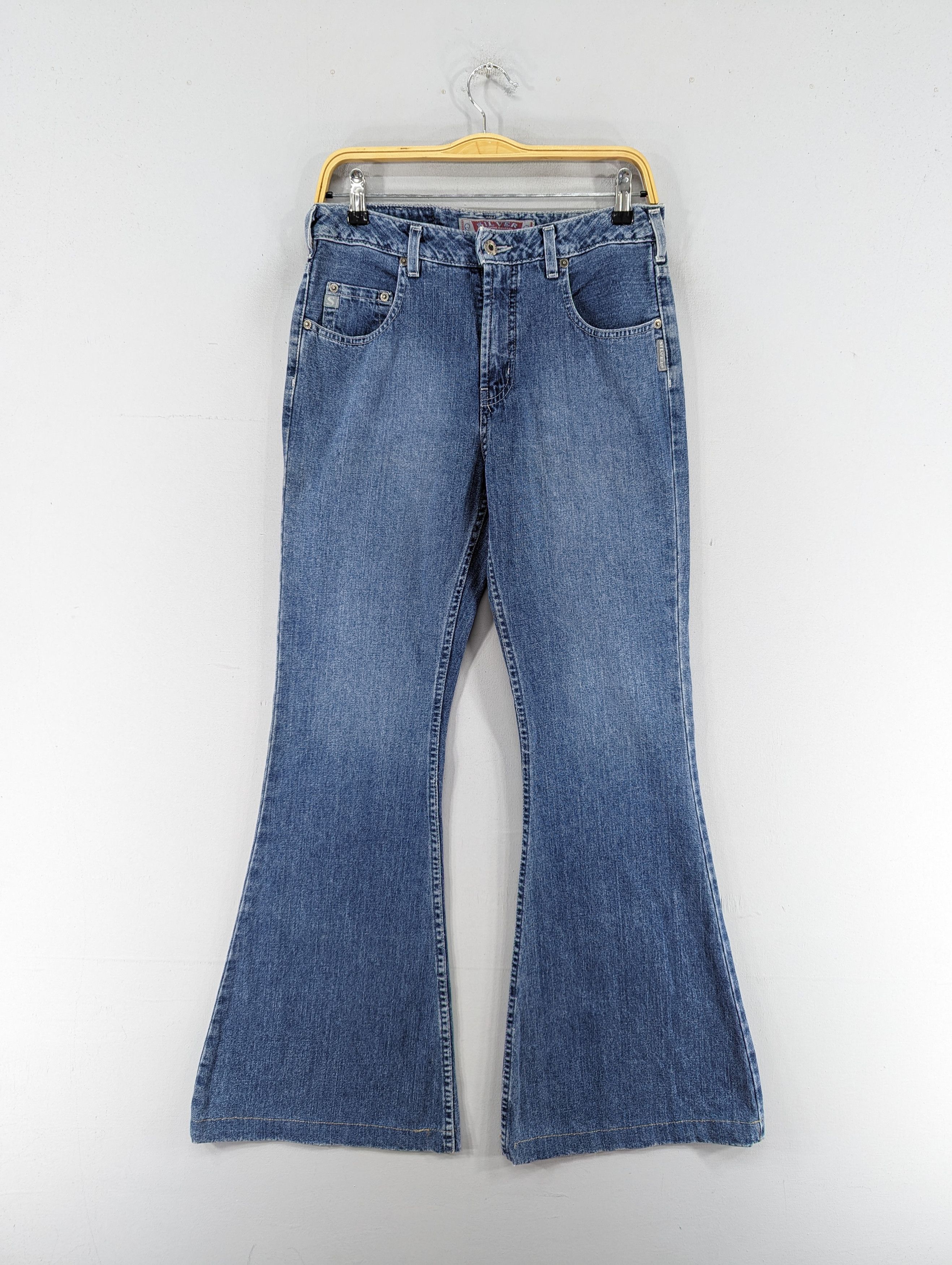 If Six Was Nine Silver Jeans Women Flare Denim Blue Bootcut Jean Size 29" - 1 Thumbnail