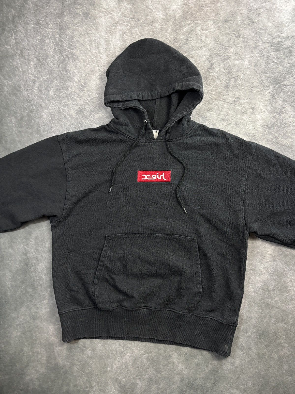 X-LARGE F/W 2018 X-Girl Box Logo Hoodie MilkFed Coppola Japan Crop Size US S / EU 44-46 / 1 - 14 Thumbnail