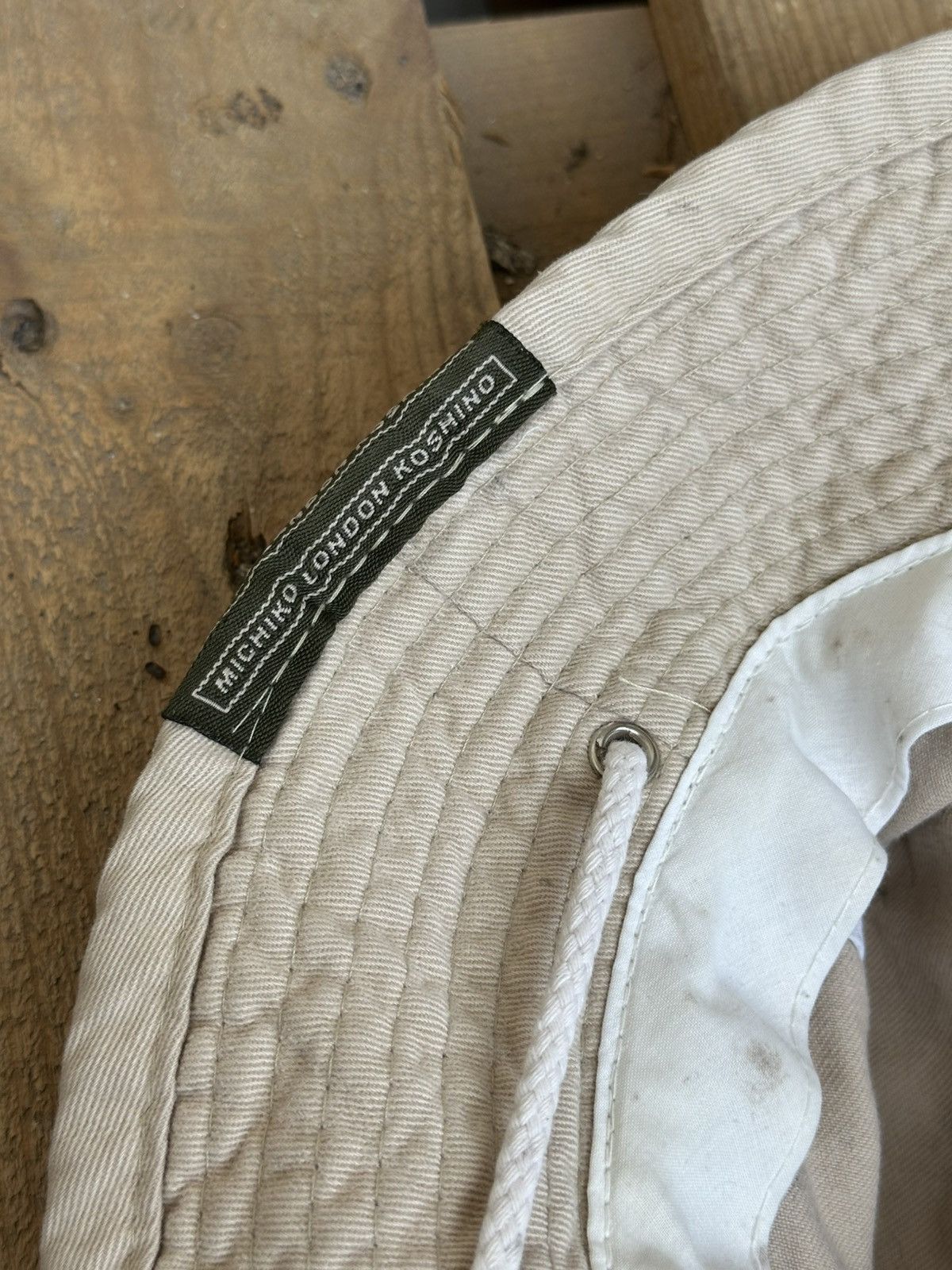 Michiko Koshino London Vintage Michiko Koshino London Ivory Panama Hat Size ONE SIZE - 10 Thumbnail