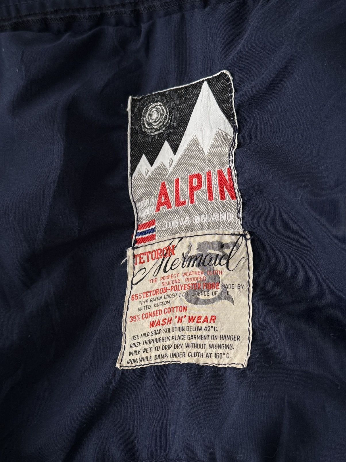 Japanese Brand × Vintage 1970s Vintage Norwegian ‘Alpin’ Hiking Light Smock Anorak Size US L / EU 52-54 / 3 - 9 Thumbnail