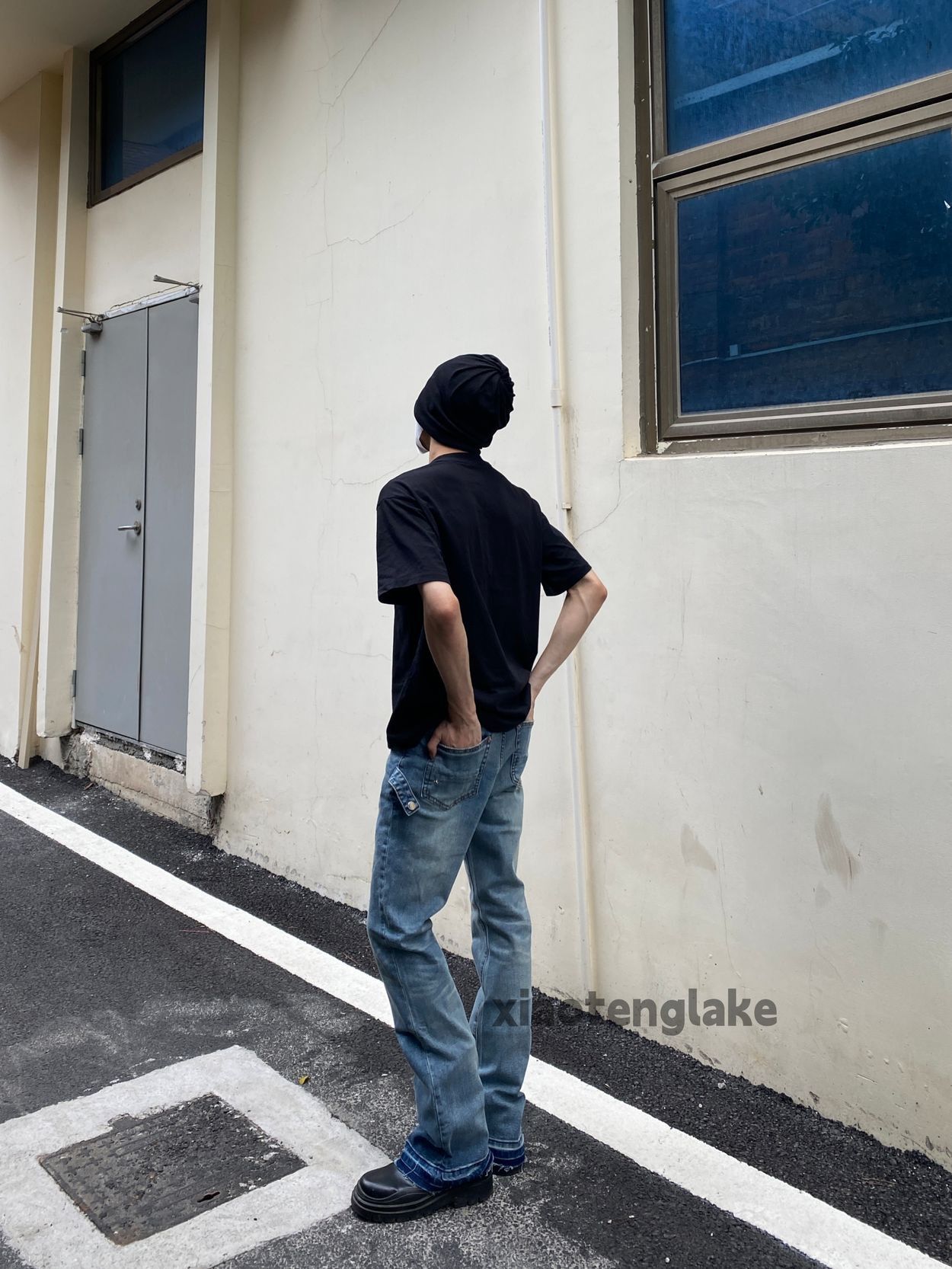 Jean × Vintage washed faded cleanfit yuppie bootcut grunge jeans Size US 30 / EU 46 - 5 Thumbnail