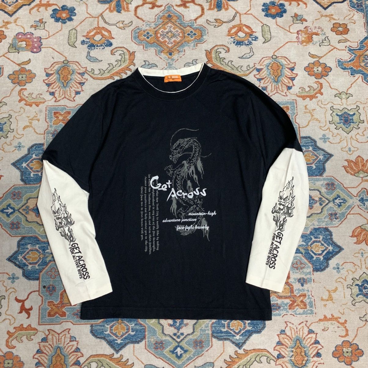 Hysteric Glamour Y2k Double Layer dragon get a cross Ifsixwasnine Punk Style Size US M / EU 48-50 / 2 - 2 Thumbnail
