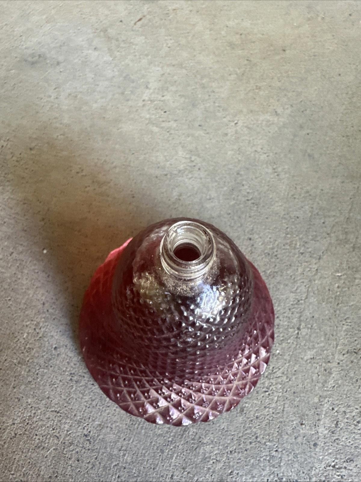 Designer Vintage 1970’s Avon Rosepoint Glass Bell Charisma Cologne Size ONE SIZE - 5 Thumbnail