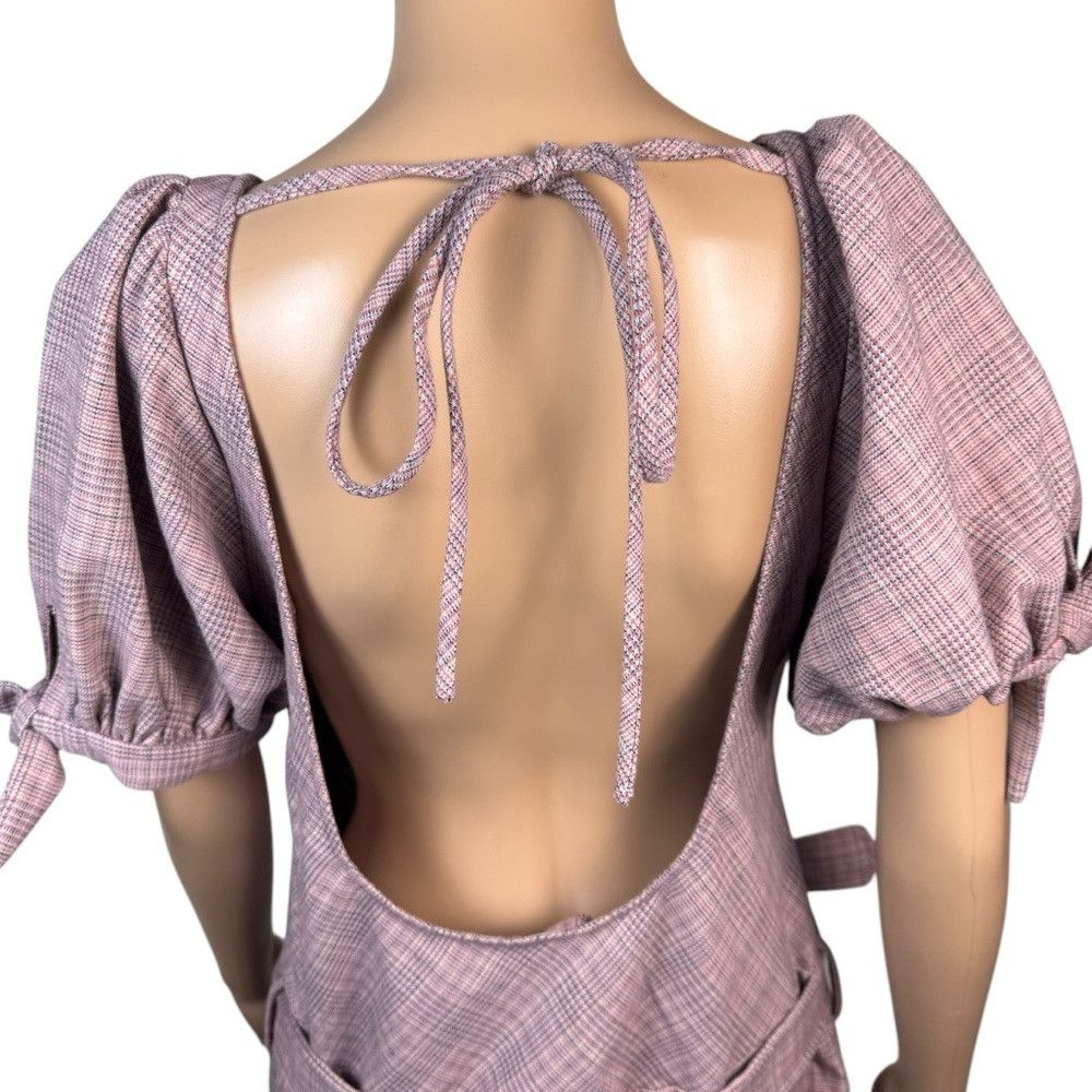 Free People New Free People Sevi Plaid Mini Dress Size M Size M / US 6-8 / IT 42-44 - 9 Thumbnail