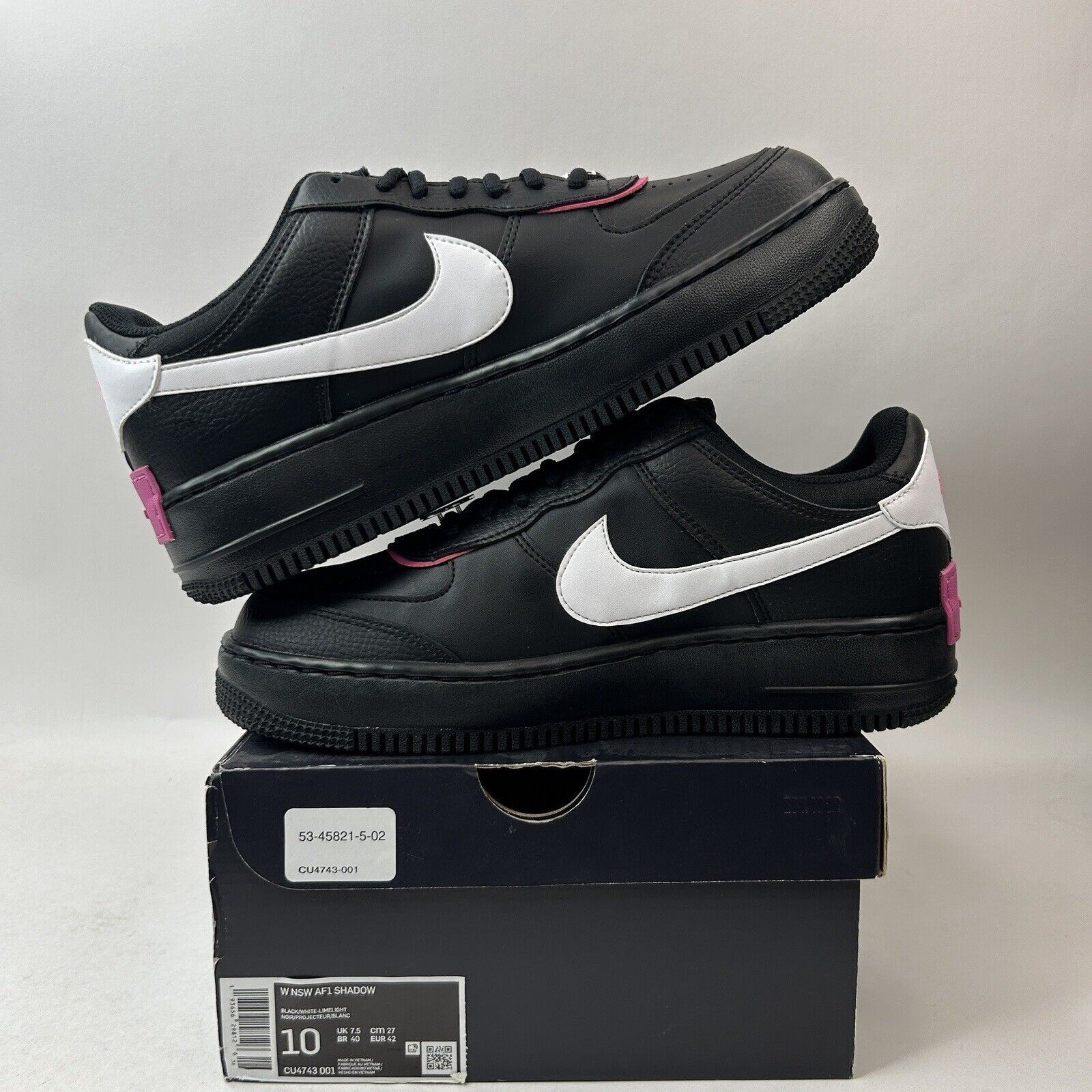 Nike Nike Air Force 1 NSW Shadow “Cosmic Fuchsia” 2024 Size US 10 / IT 40 - 3 Thumbnail