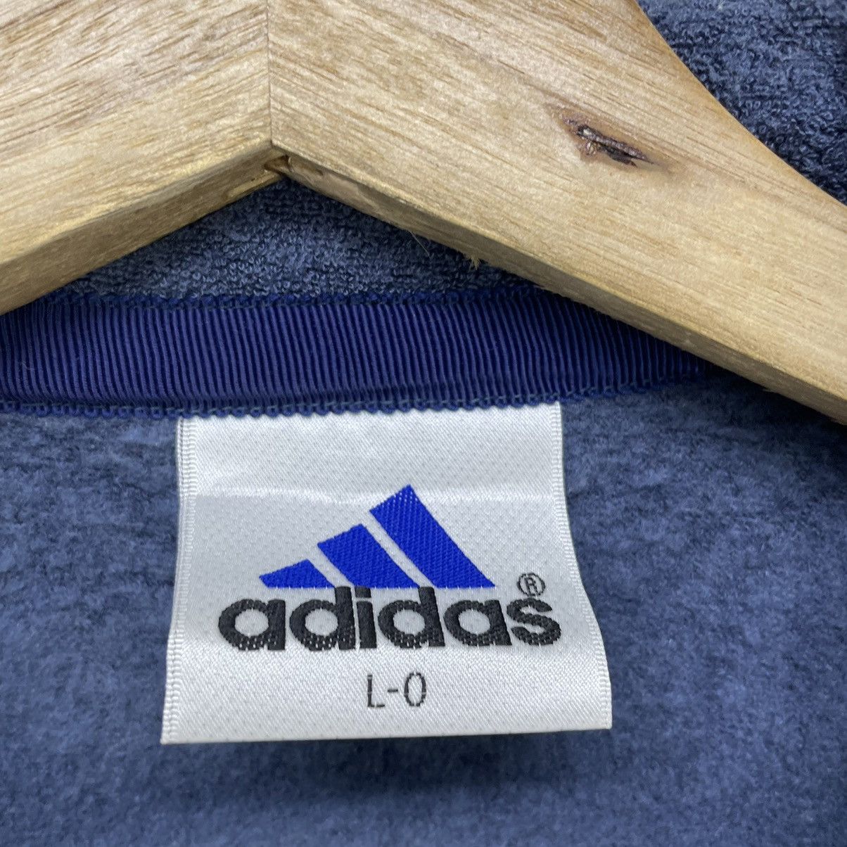 Adidas × Vintage Vintage Adidas Half Zipper Size US M / EU 48-50 / 2 - 4 Thumbnail