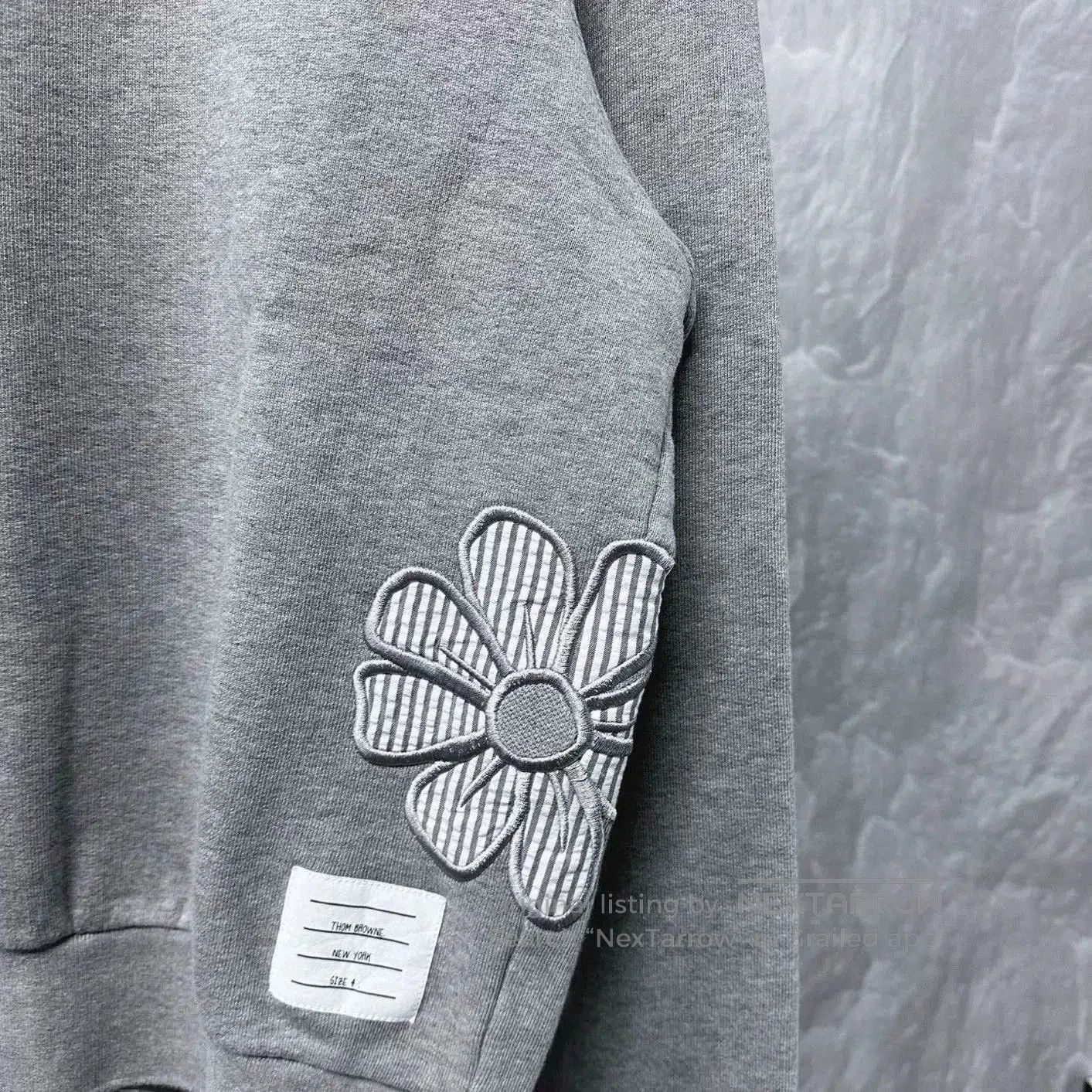 Thom Browne thom browne floral embroidered sweatshirt size 4. Size XL / US 12-14 / IT 48-50 - 3 Thumbnail